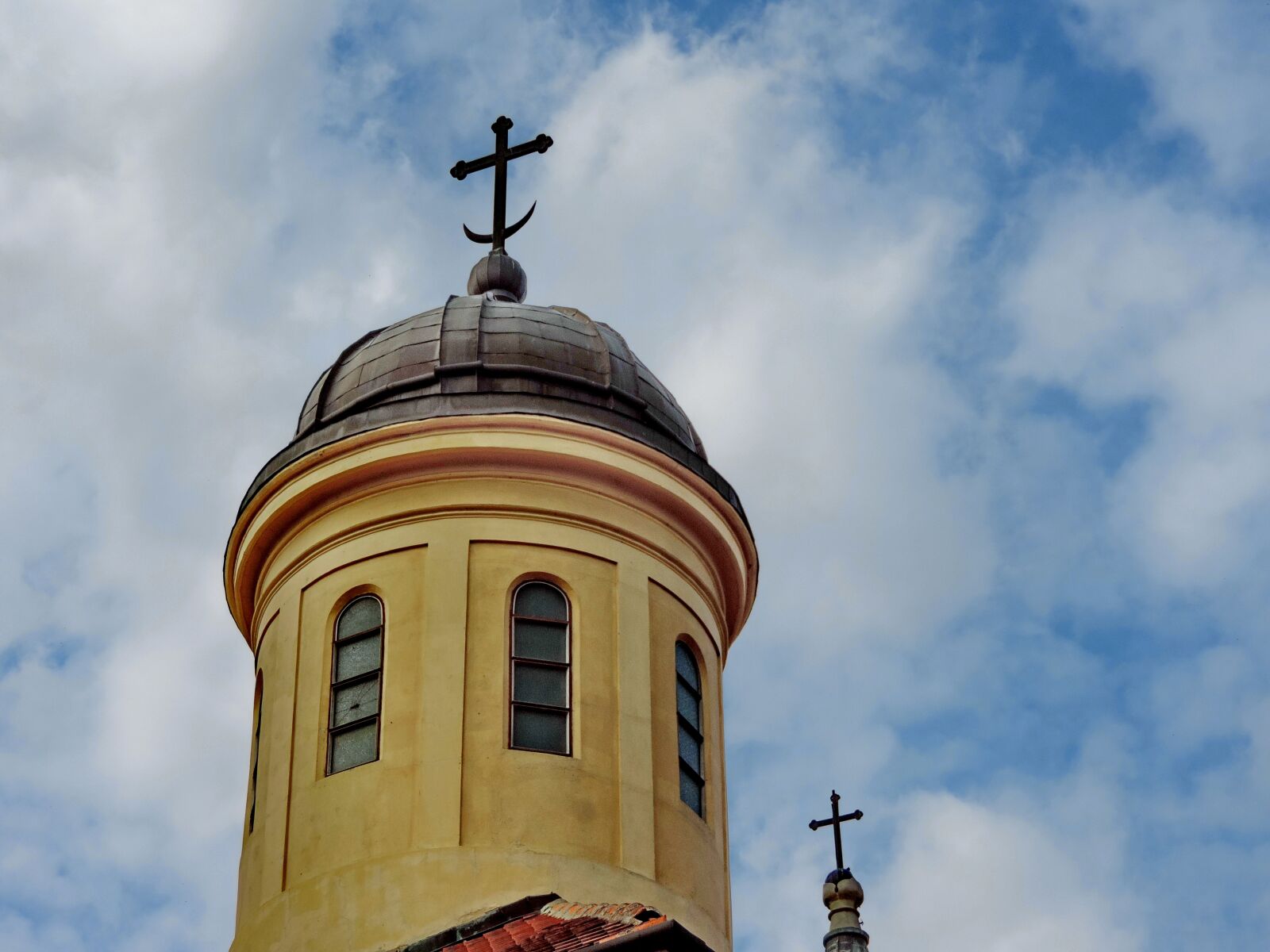 Nikon Coolpix P520 sample photo. Christianity, church tower, heaven photography