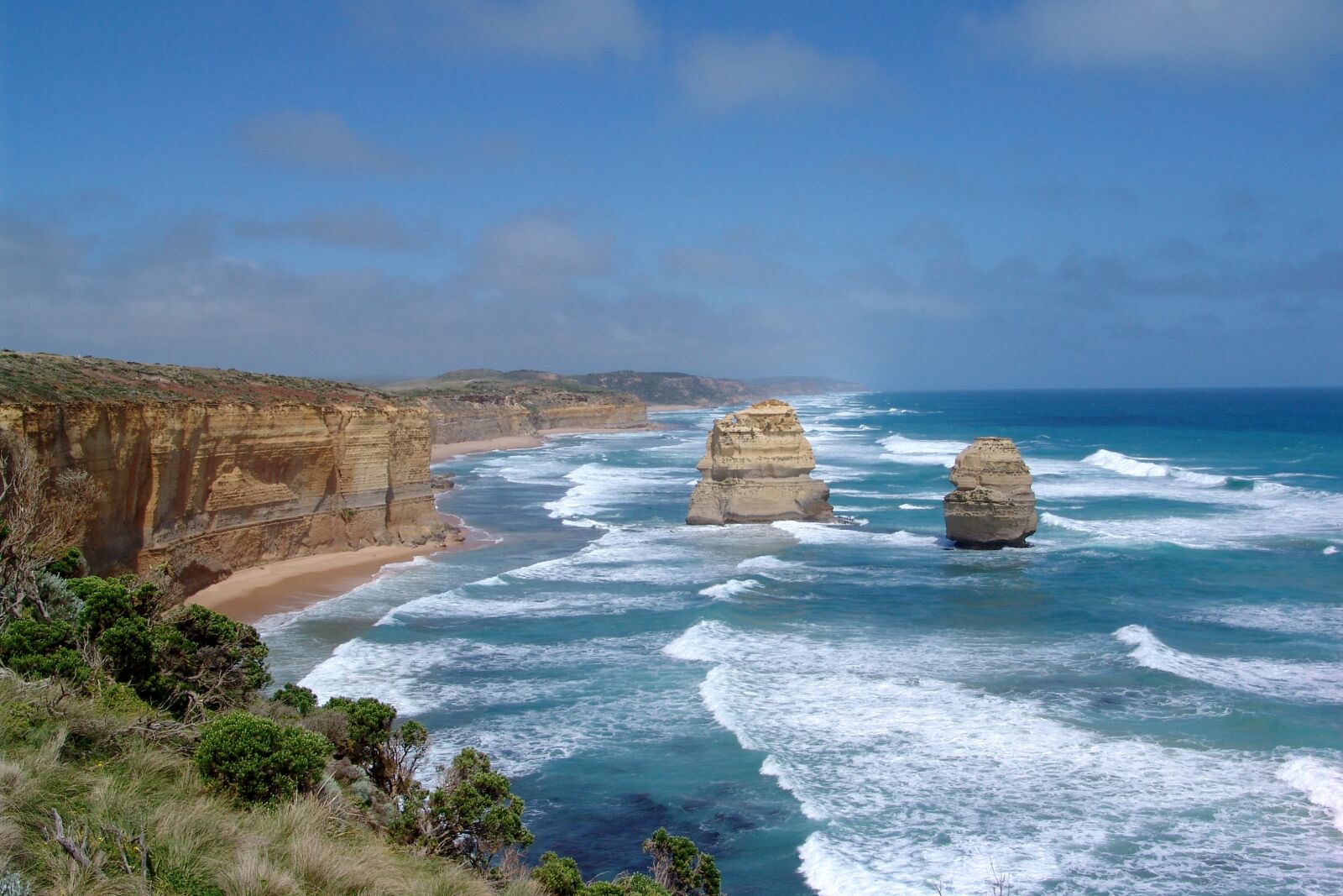 Sony DSC-F828 sample photo. Great ocean road, australia photography