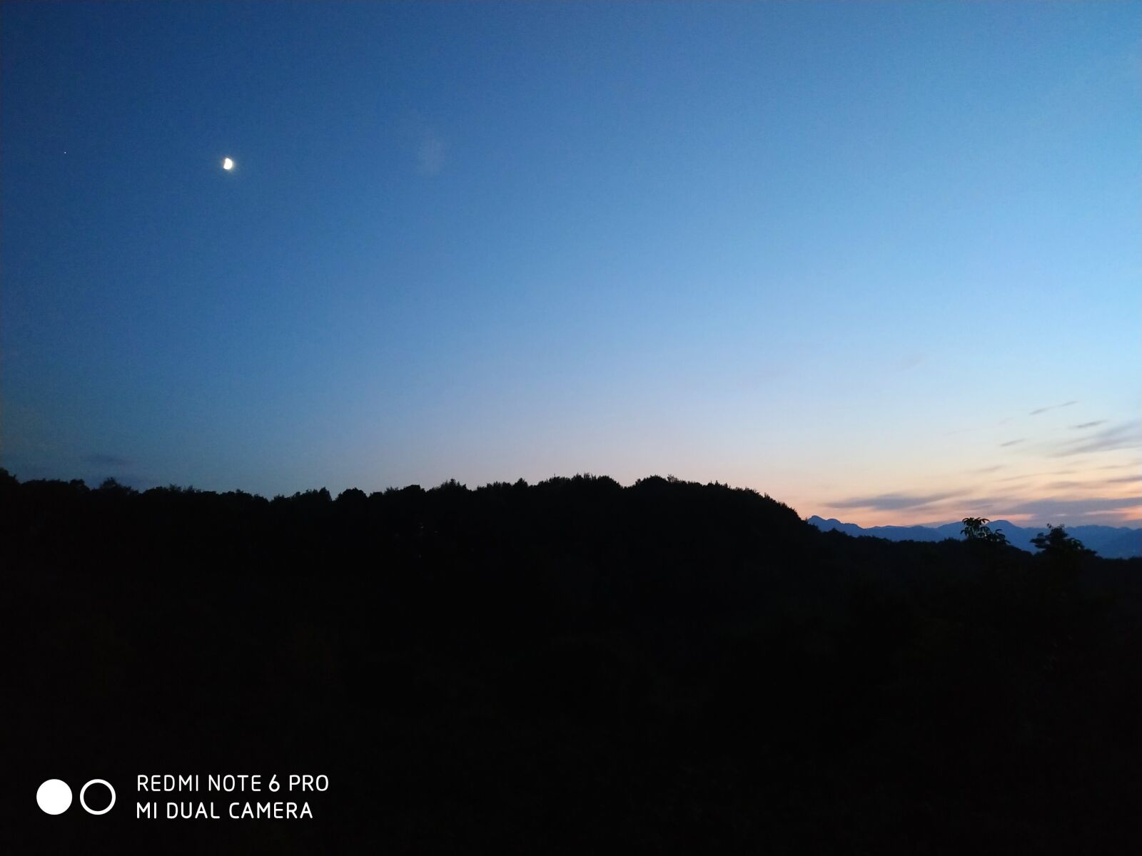 Xiaomi Redmi Note 6 Pro sample photo. Landscape, night, sky photography