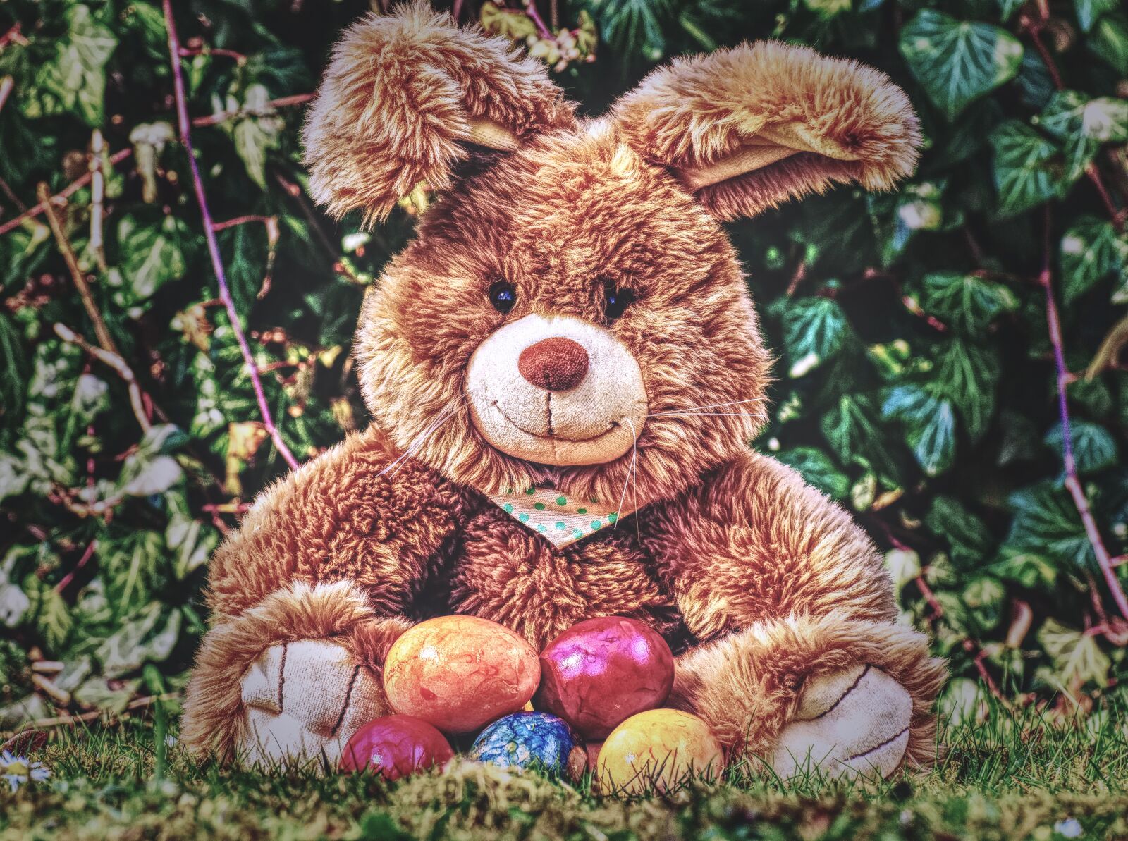 Nikon D7200 sample photo. Easter, easter bunny, colorful photography
