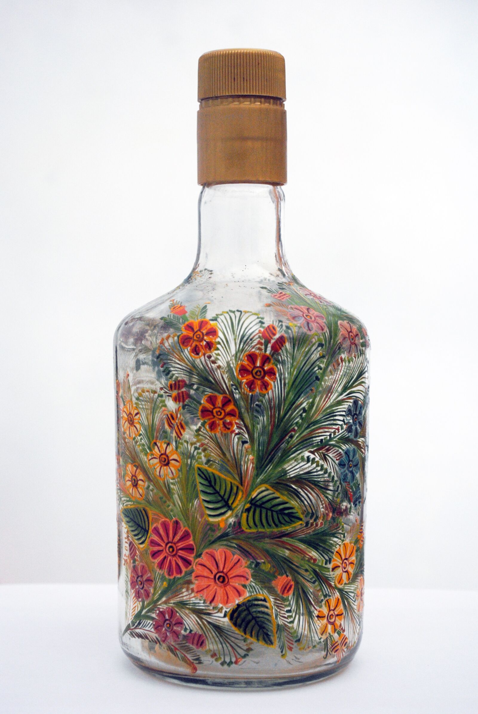 Nikon D3000 sample photo. Bottle, glass, crafts photography