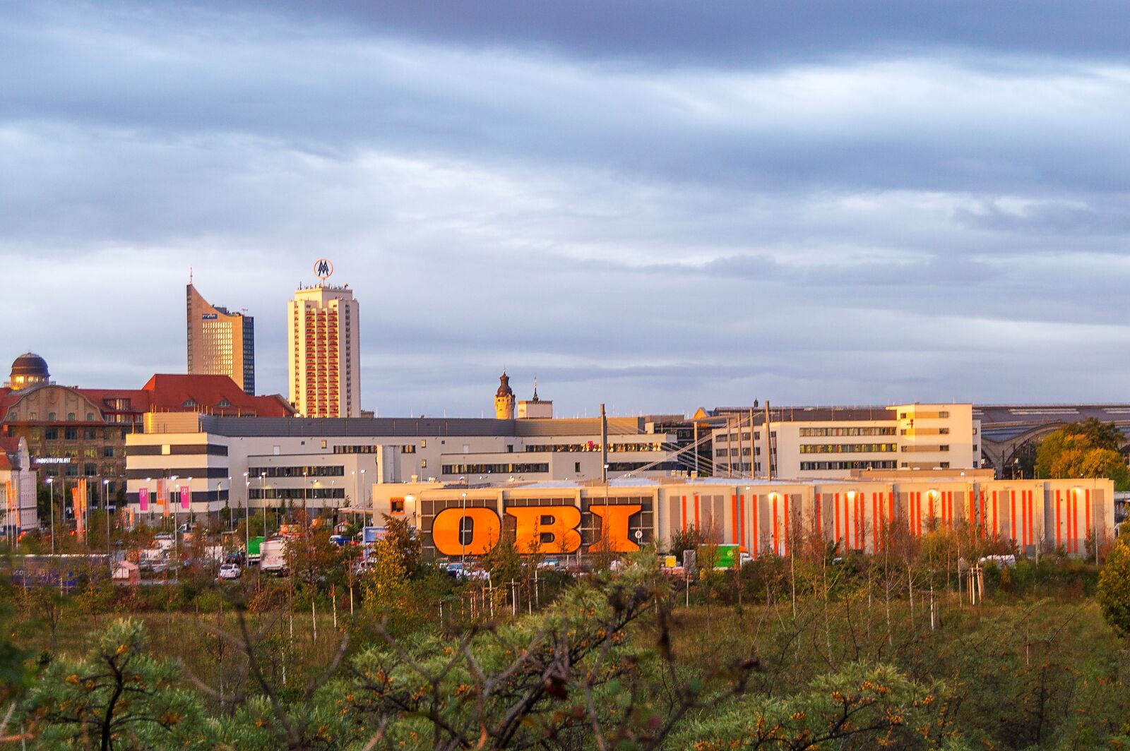Nikon D3200 sample photo. Skyline, leipzig, uni travel photography