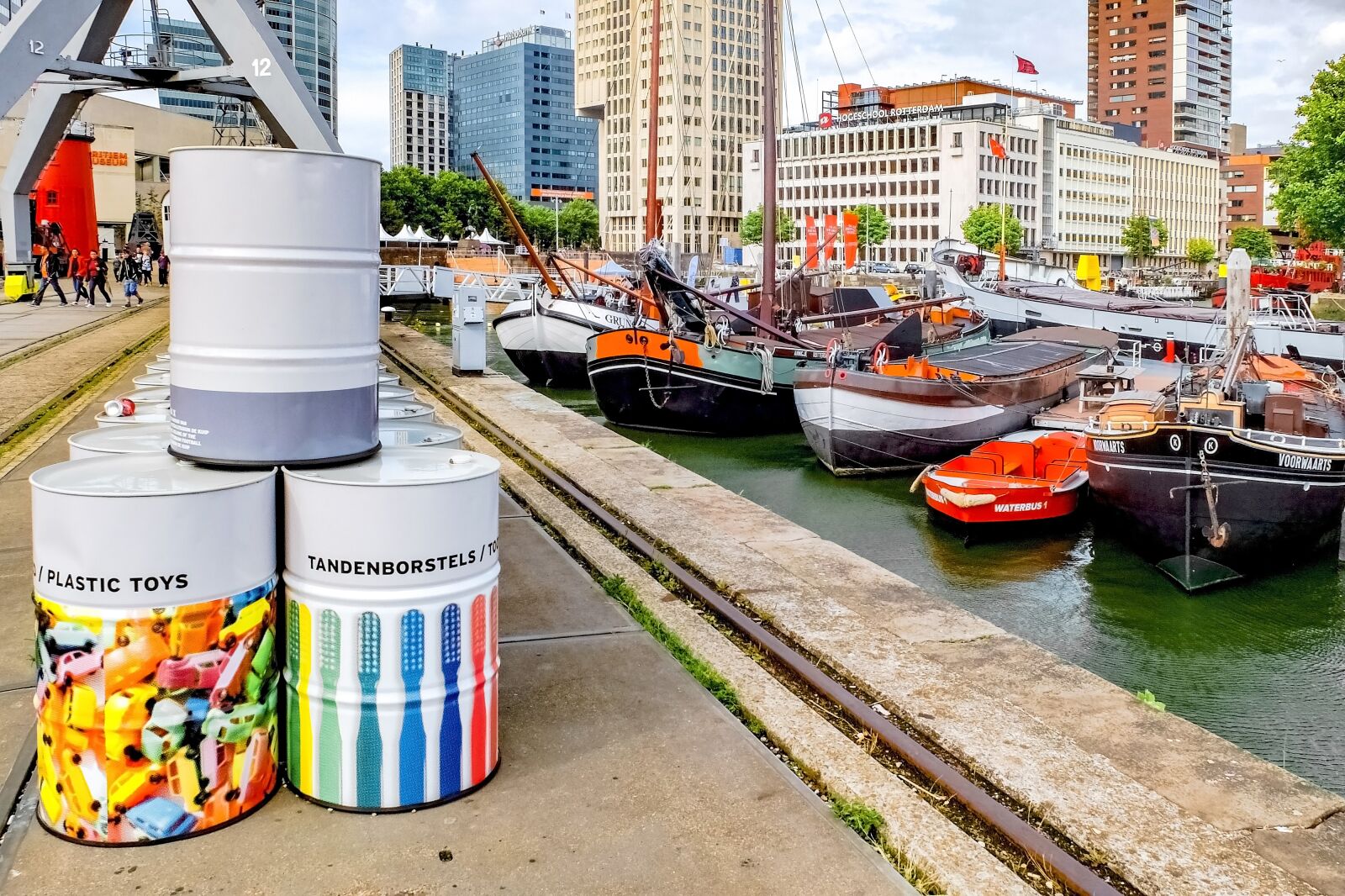 Fujifilm X30 sample photo. Dock, boat, barge photography