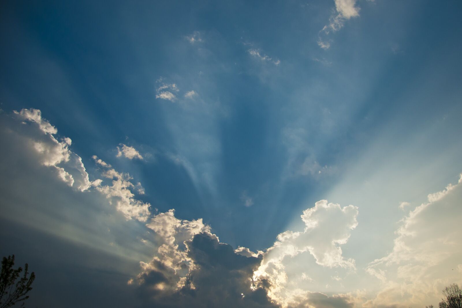 Nikon D300 sample photo. Sky, clouds, sun photography