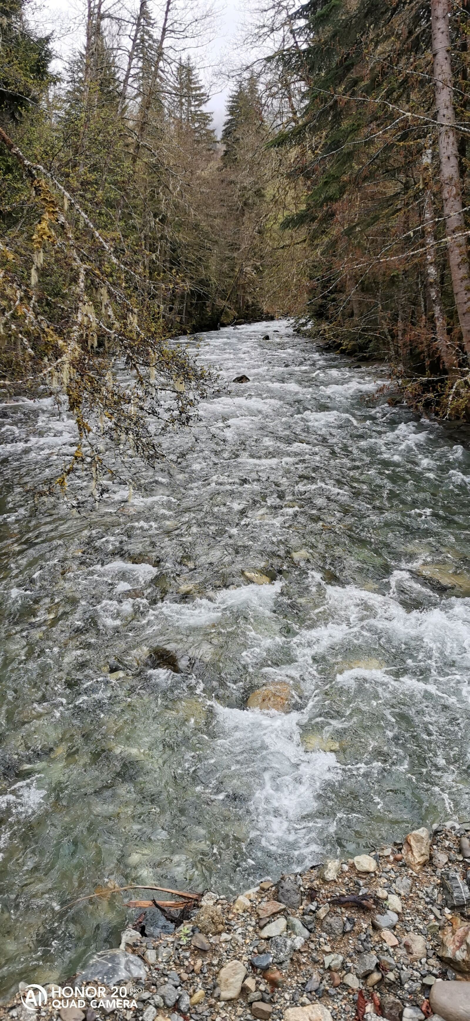 HUAWEI YAL-L41 sample photo. горная, река, ручей photography