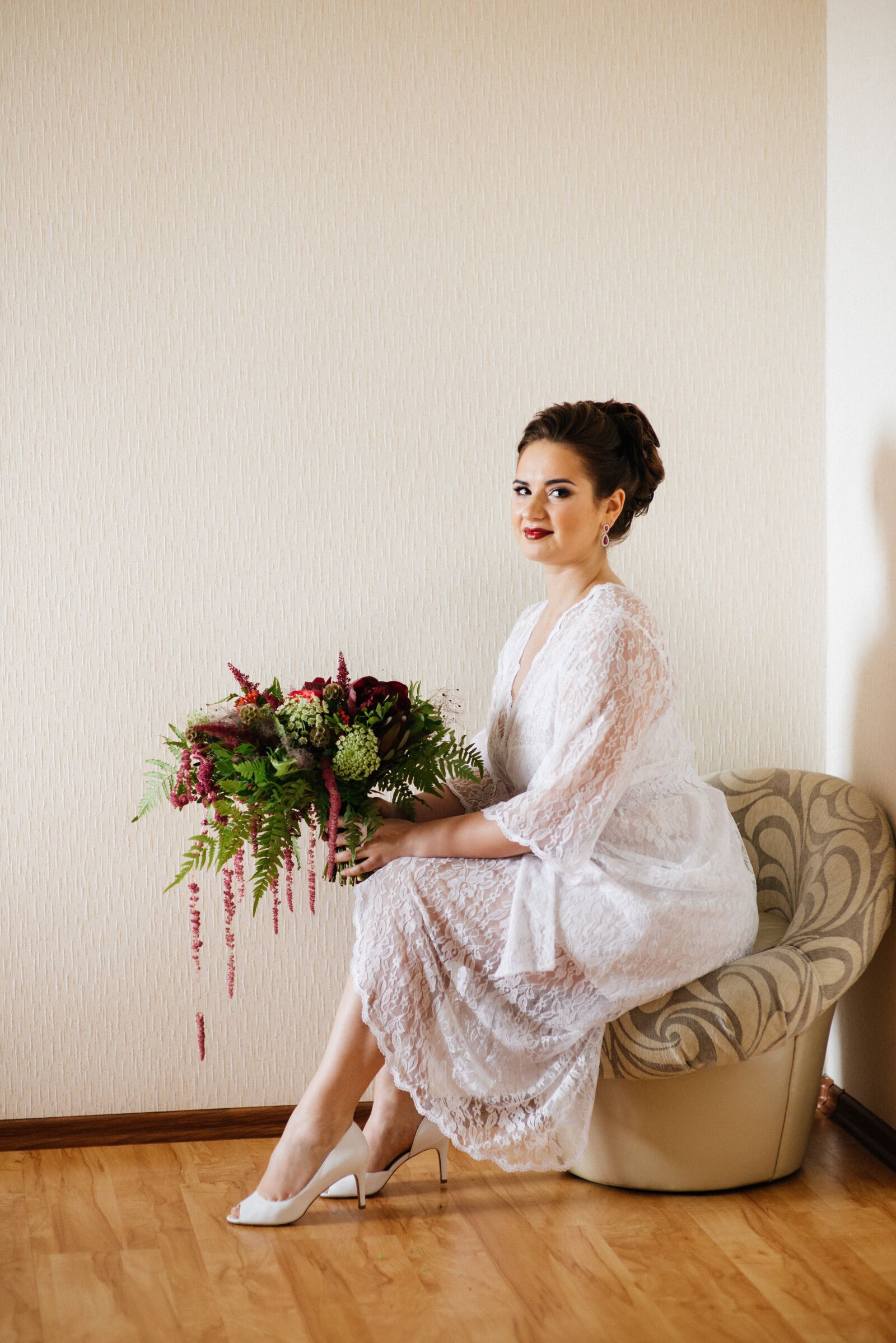 Nikon D800 sample photo. Woman, wedding, morning photography