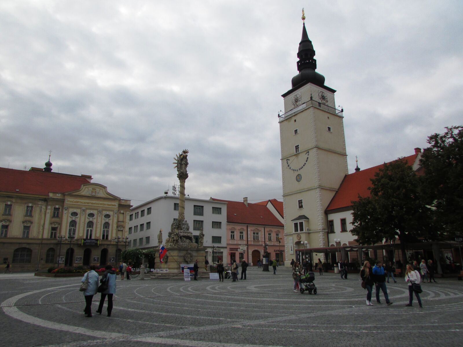 Canon PowerShot SX500 IS sample photo. Trnava, slovakia, center photography