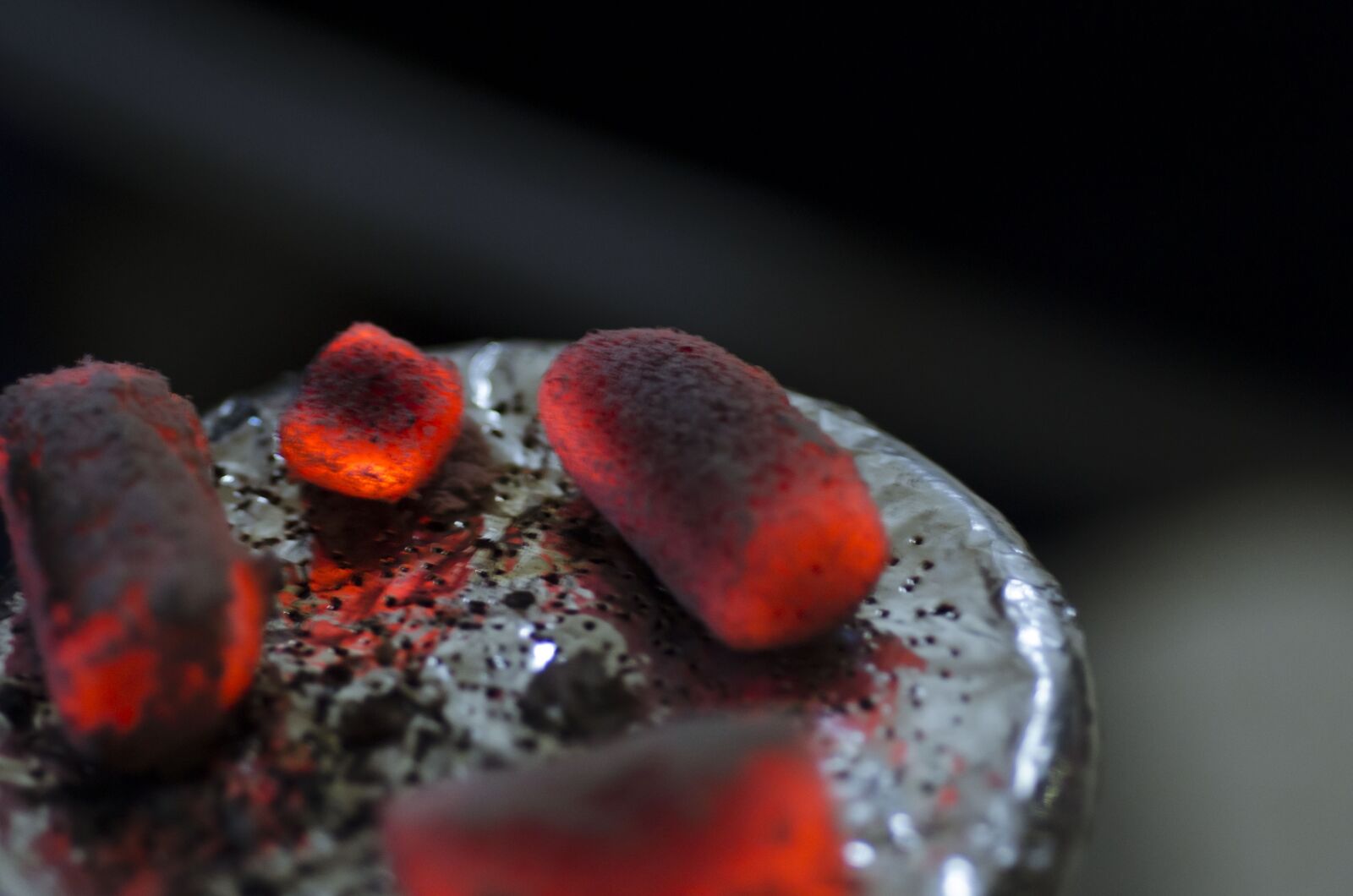 Nikon D7000 sample photo. Fire, silver, red photography