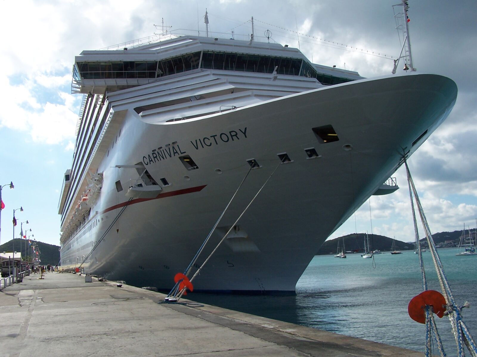Kodak DX6490 ZOOM DIGITAL CAMERA sample photo. Carnival, cruise, ship photography