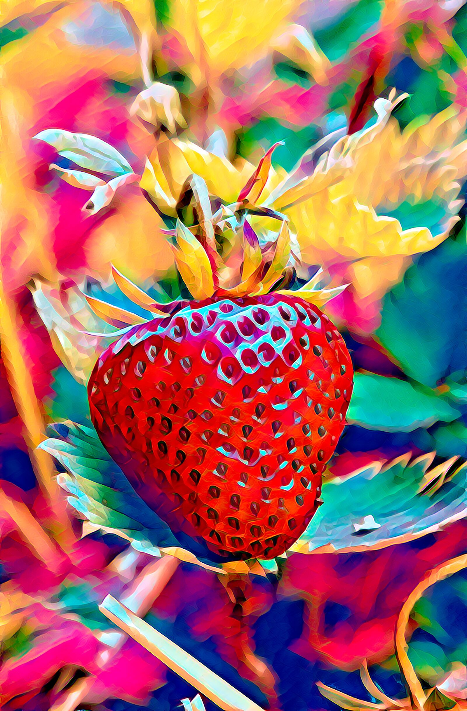 Canon EOS 70D sample photo. Strawberry, big, red photography