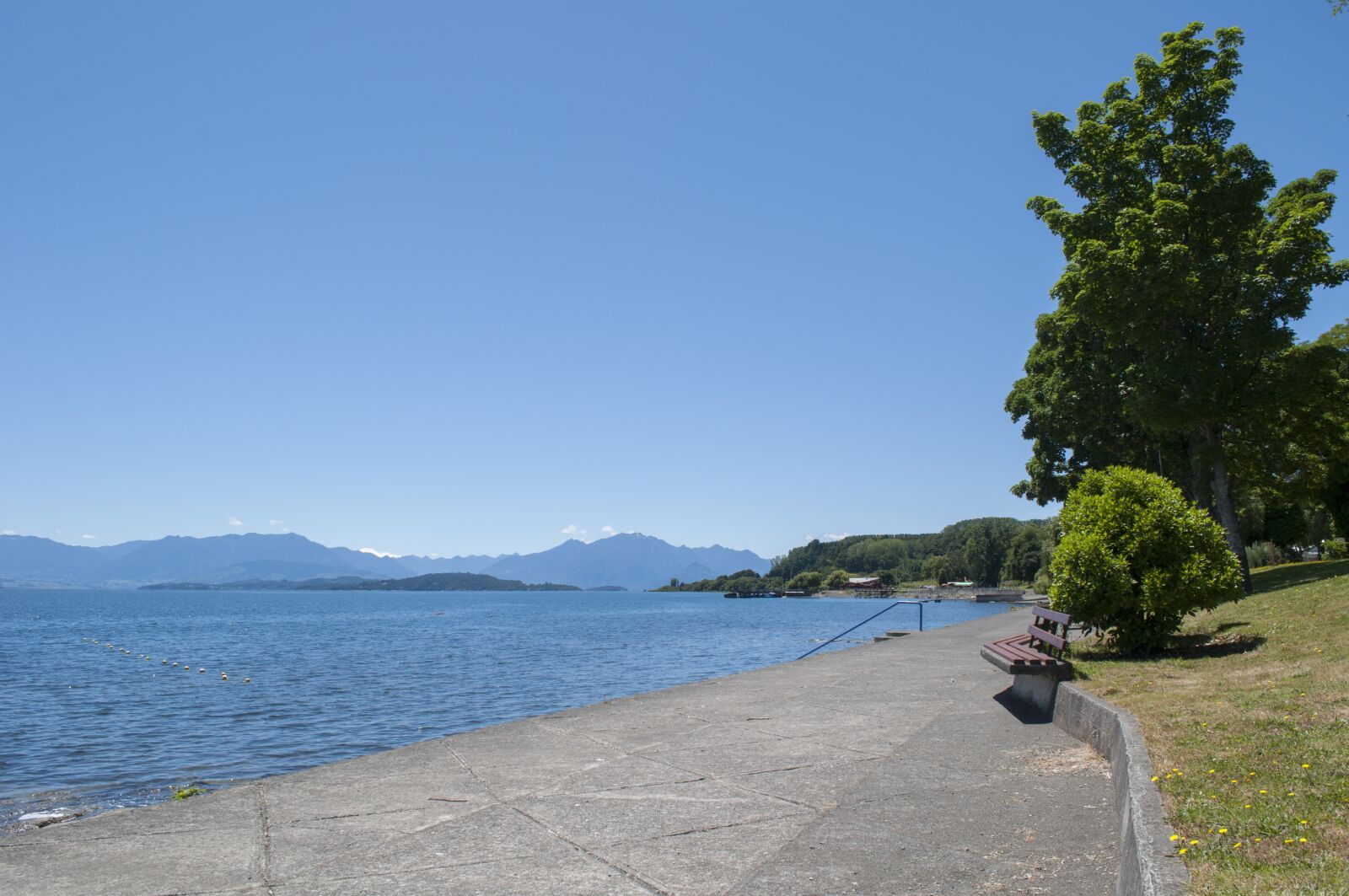 Nikon D5000 sample photo. Ranco lake, sky, landscape photography
