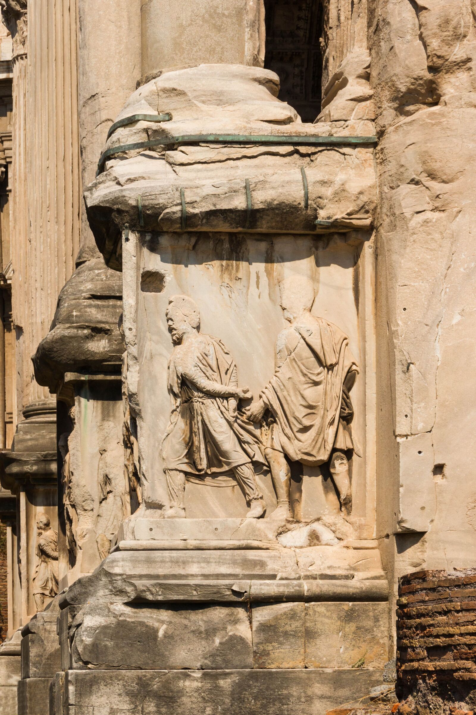 Sony Alpha DSLR-A550 sample photo. Forum romanum, arch, septimius photography