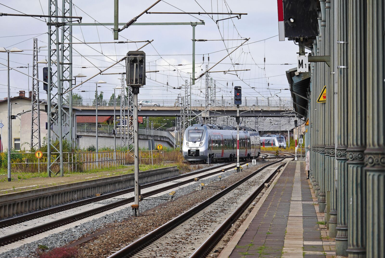 Panasonic Lumix DMC-GH3 sample photo. Nordhausen, old railway station photography