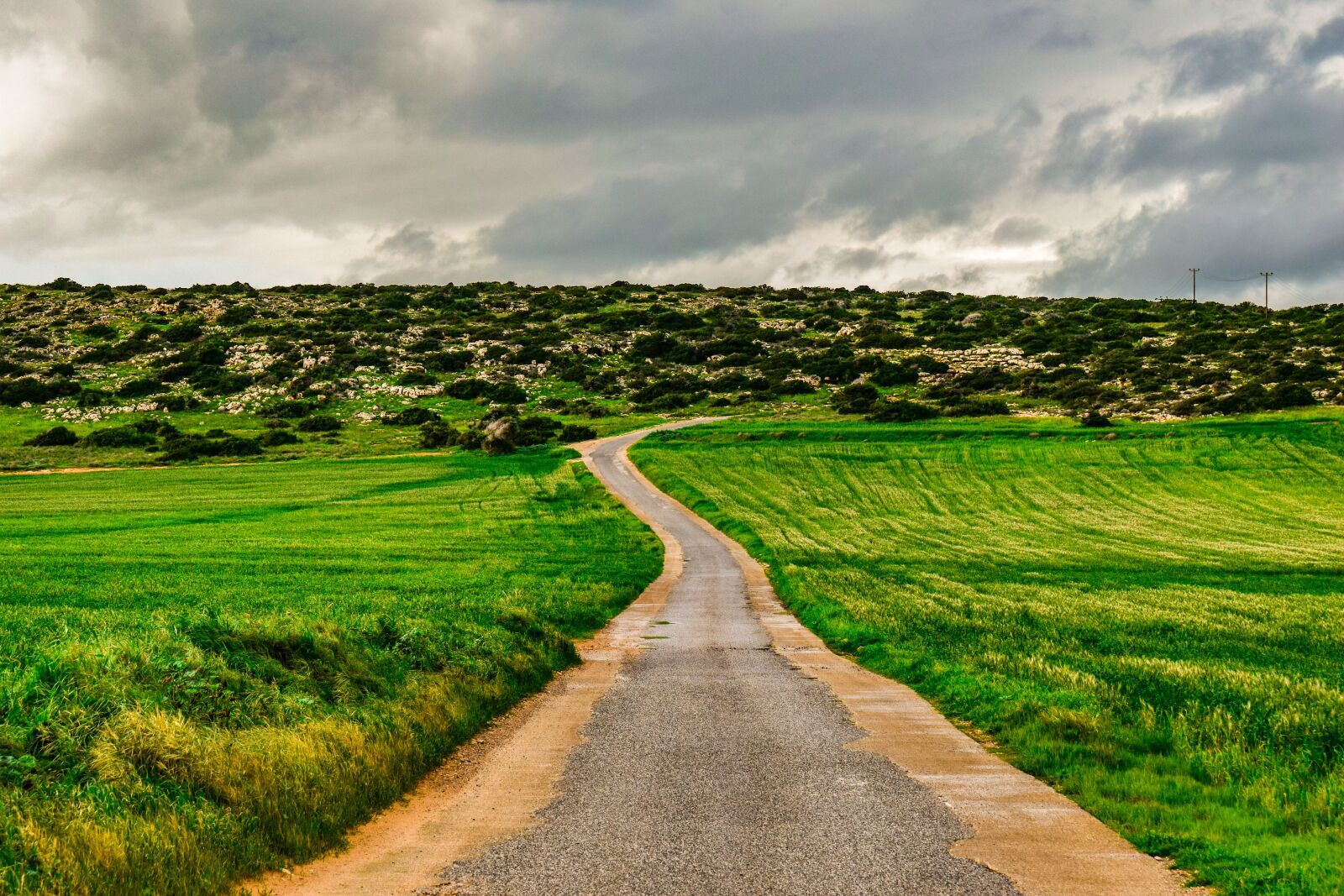 Nikon D3300 sample photo. Cyprus, cavo greko, road photography