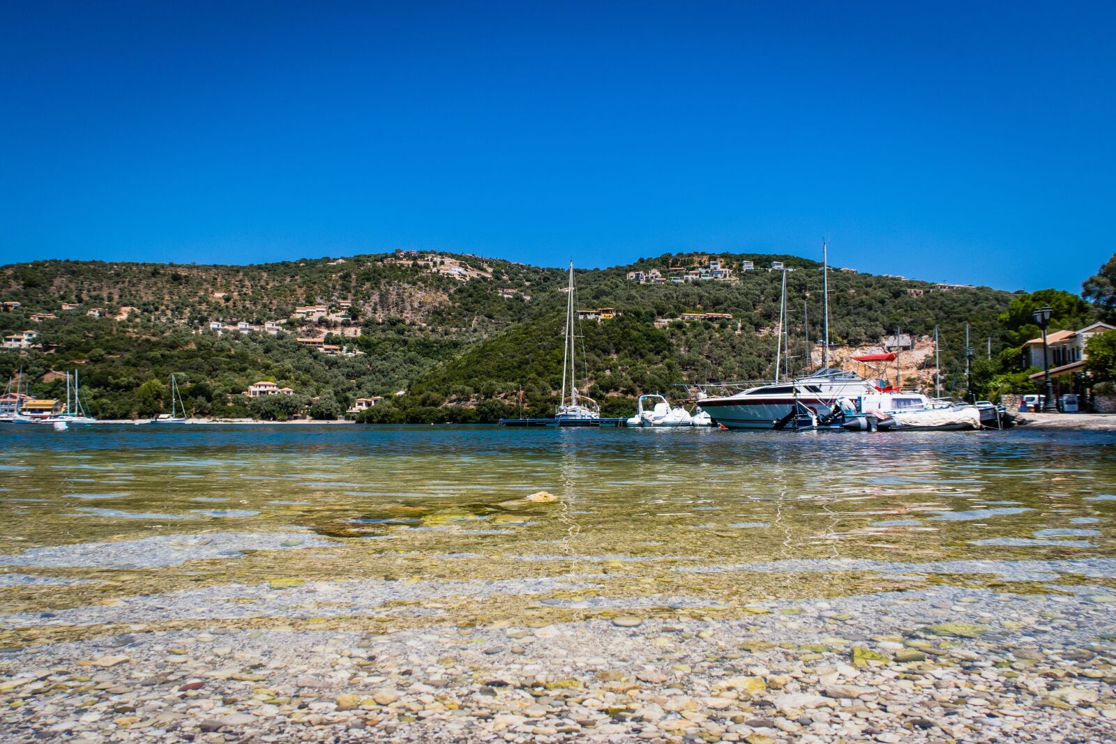 Canon PowerShot G7 X Mark II sample photo. Greece, boats, sea photography