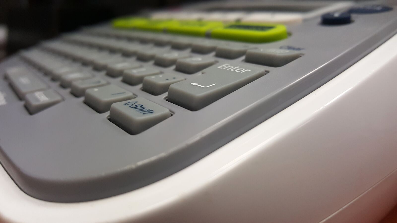Samsung Galaxy Note5 sample photo. Label maker, labeler, electronics photography