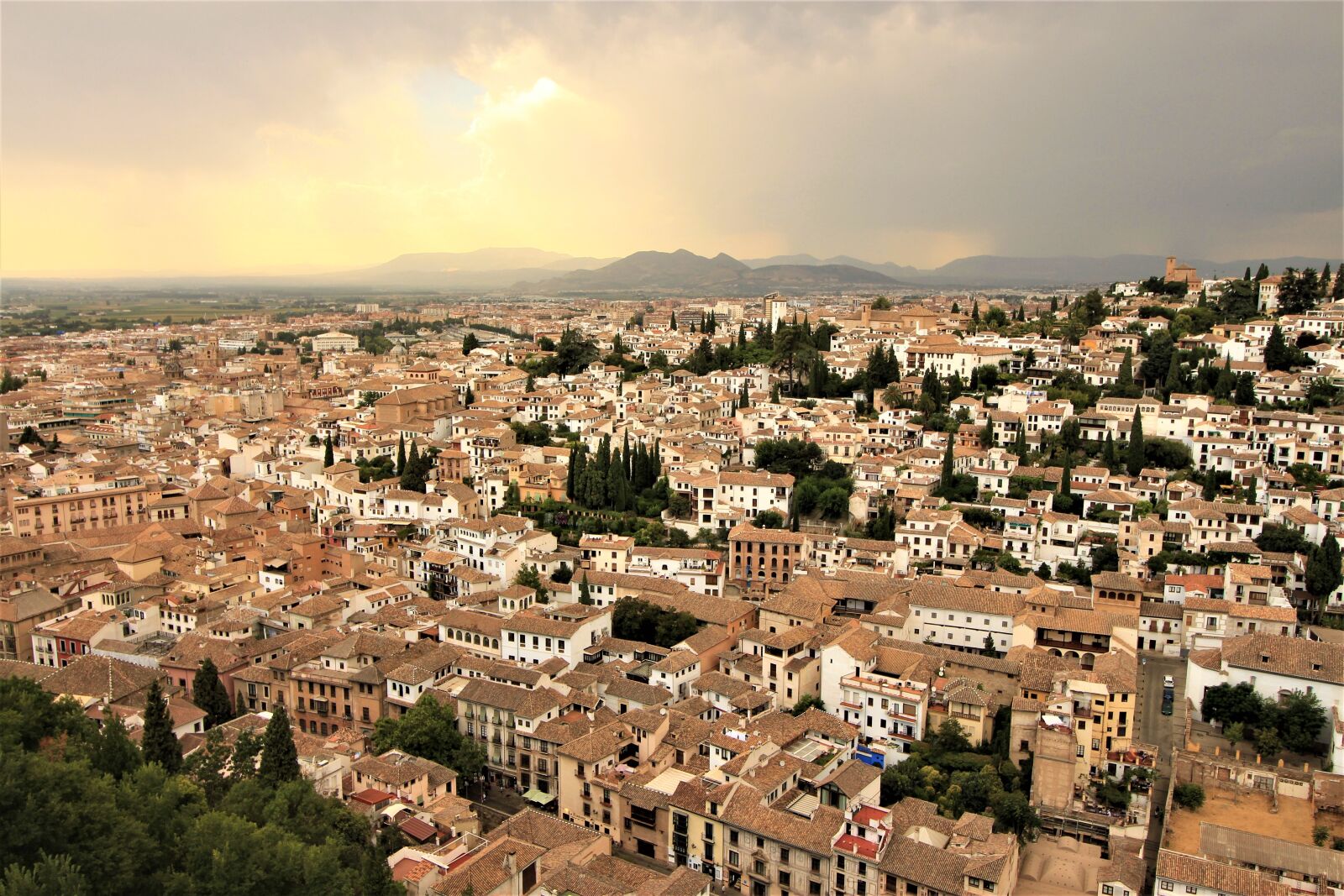Canon EOS 700D (EOS Rebel T5i / EOS Kiss X7i) sample photo. Granada, panorama, spain photography
