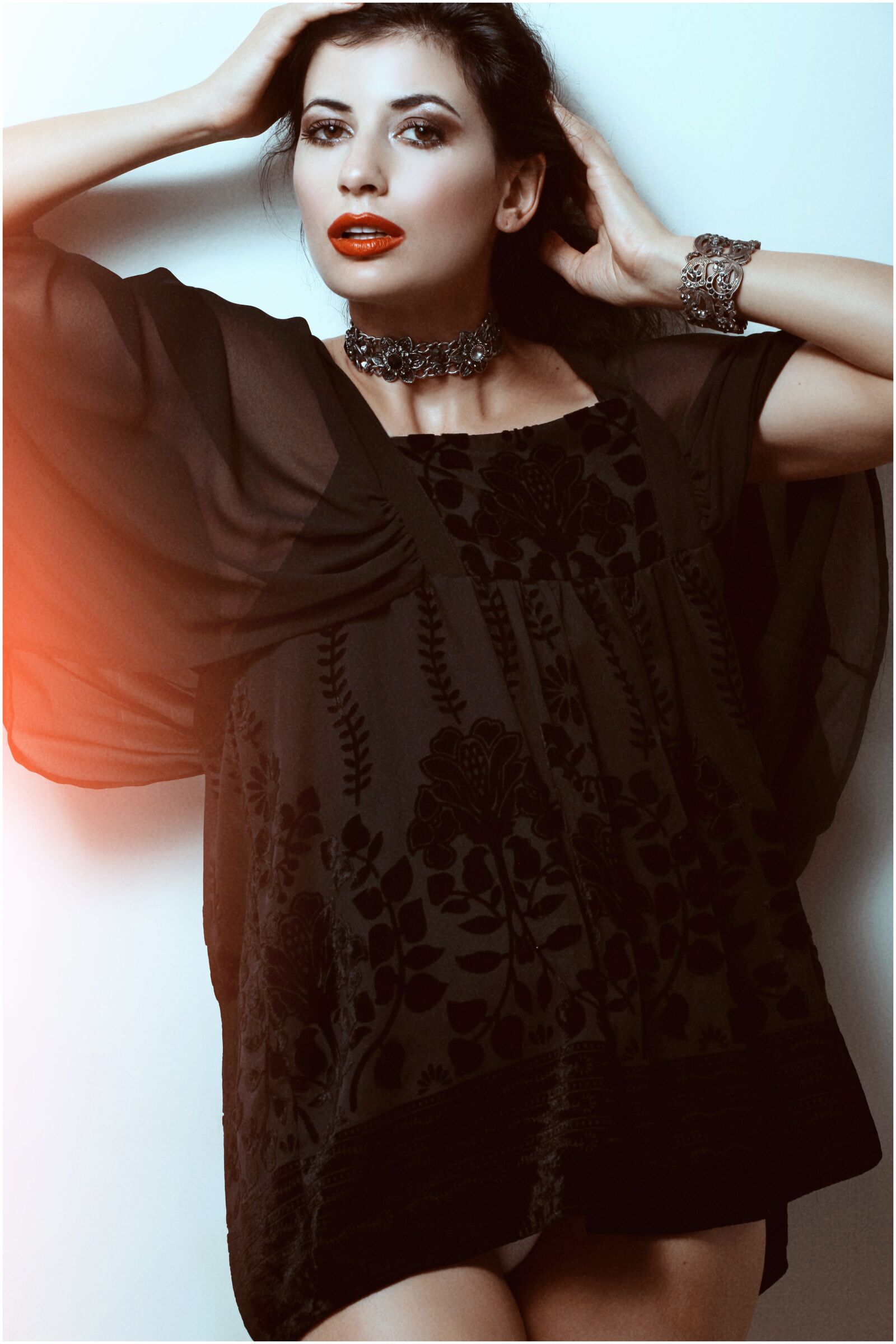 Canon EOS 5D Mark II sample photo. Face, model, portrait photography