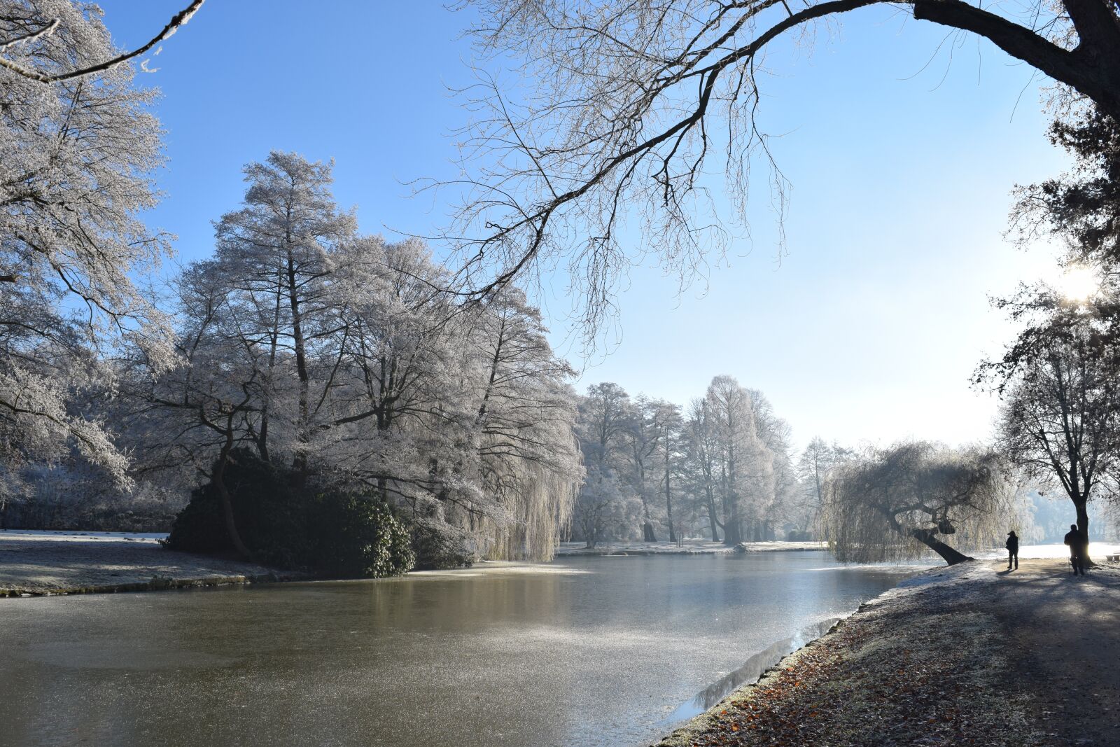 Nikon D3300 sample photo. Delmenhorst, graft, winter photography