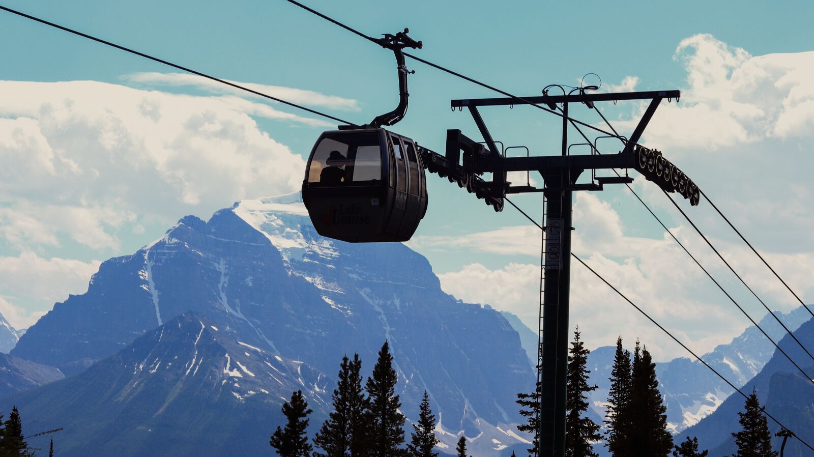 Canon EF 50mm F1.8 STM sample photo. Lake louise gondola photography