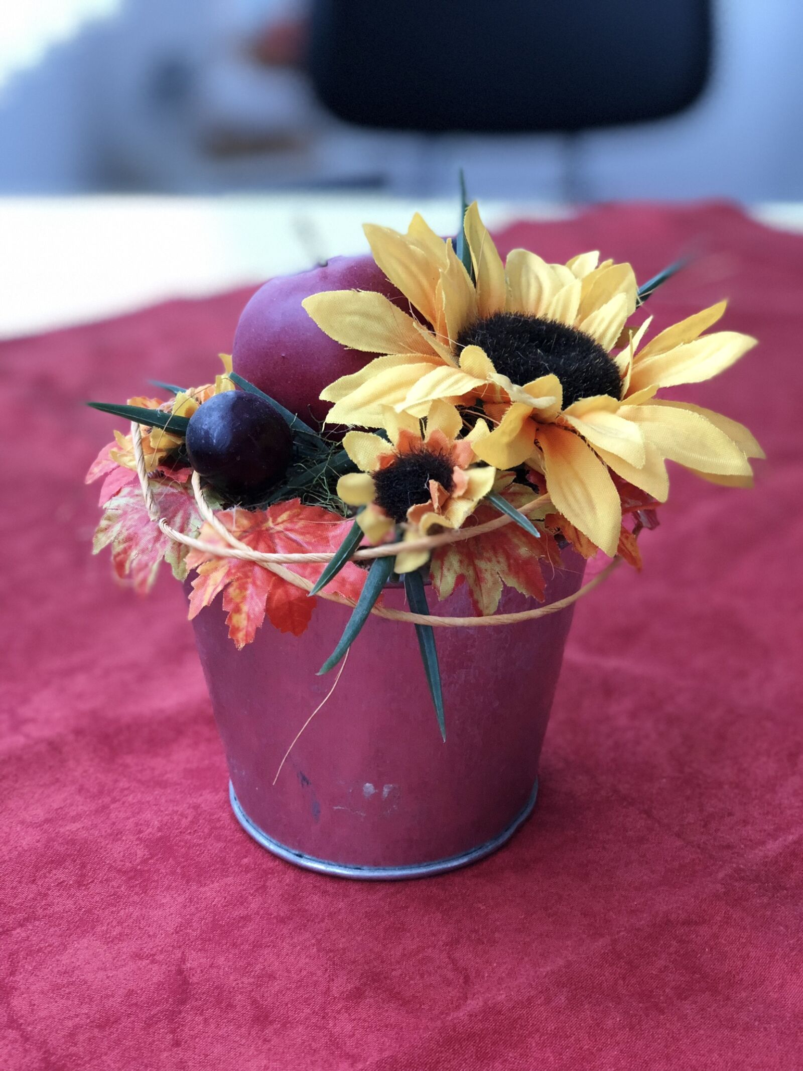 iPhone X back dual camera 6mm f/2.4 sample photo. Decoration, flower photography