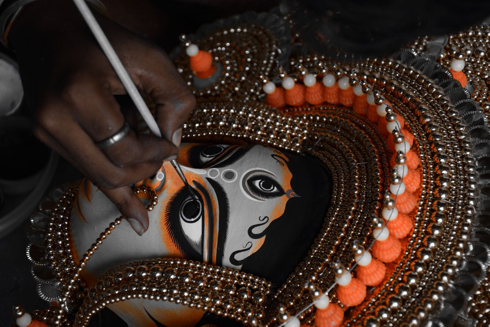Nikon D5300 sample photo. Chau mask, purulia, west photography