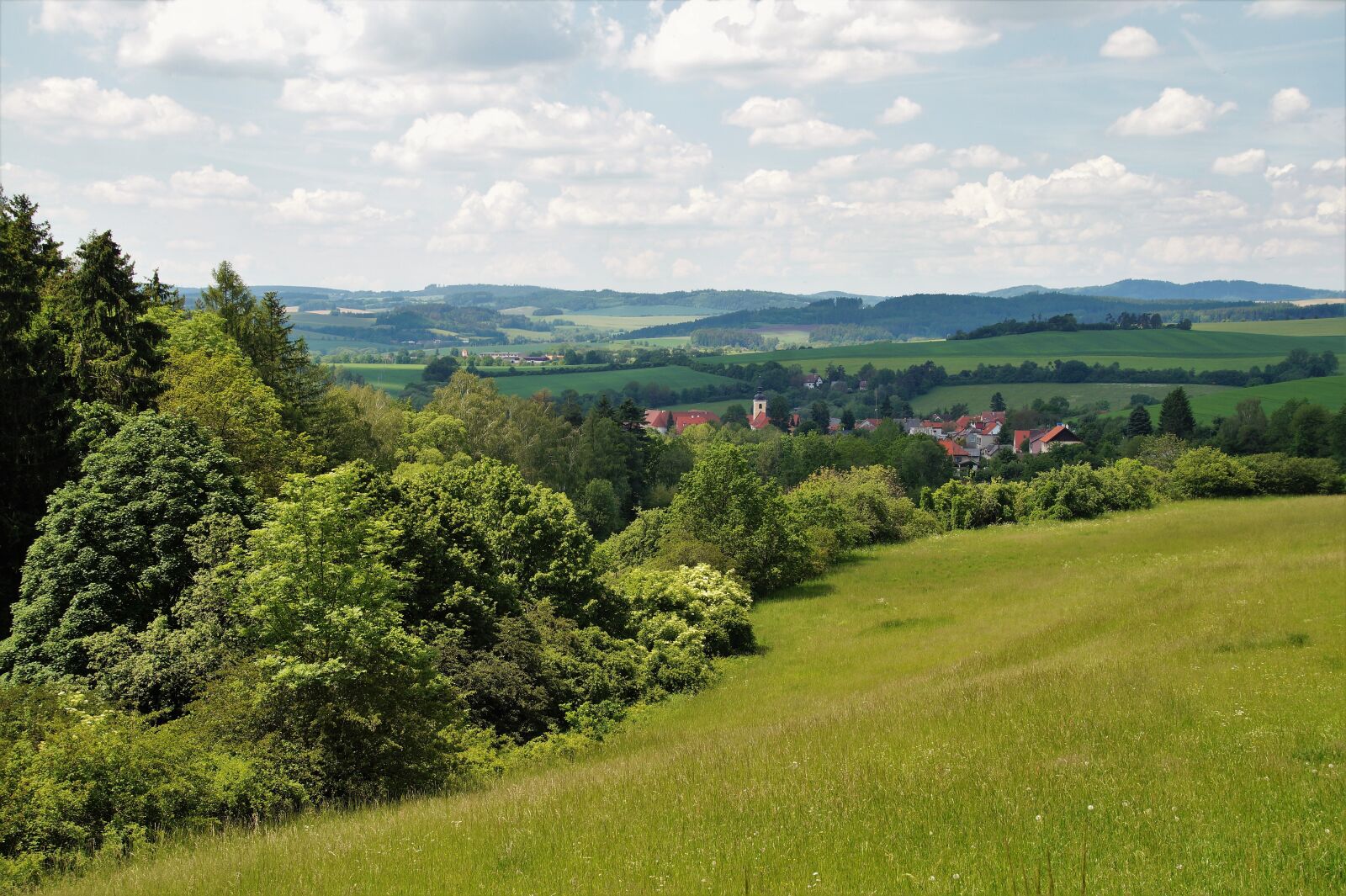 Sony SLT-A58 sample photo. Czech, village, central bohemia photography