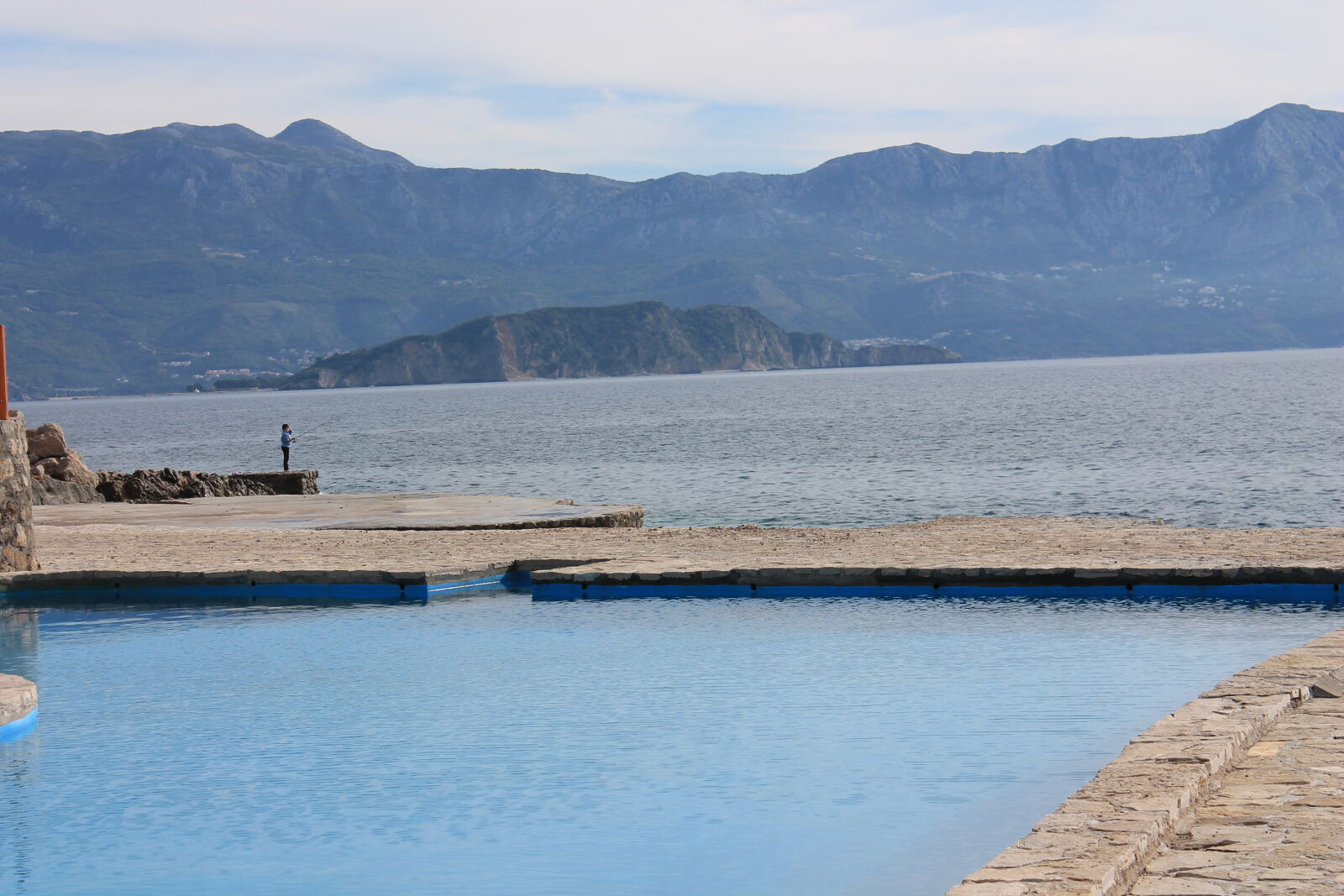 Canon EOS 1100D (EOS Rebel T3 / EOS Kiss X50) sample photo. Blue, fishing, mountains, nature photography