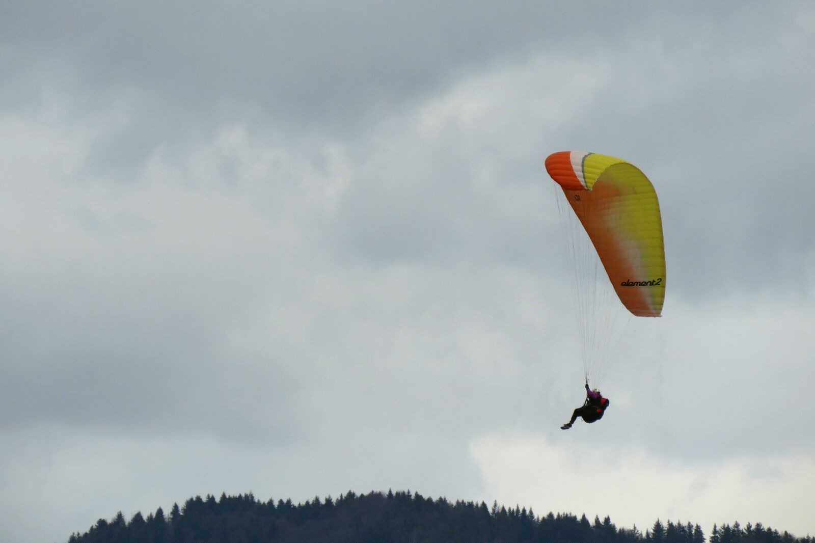 Canon PowerShot SX60 HS sample photo. Sky, air, paragliding photography