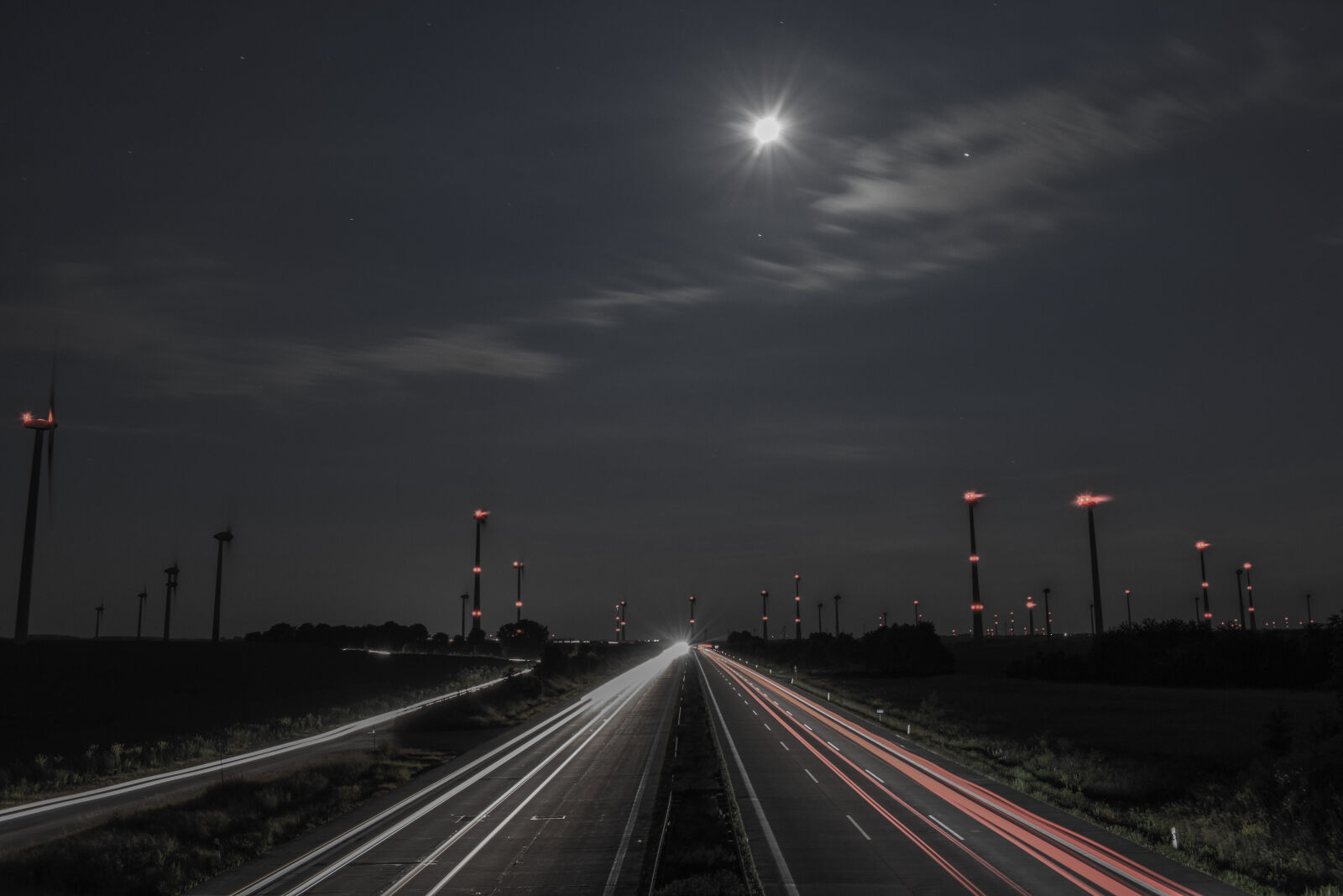 Nikon D3400 sample photo. Autobahn, cars, germany, high photography