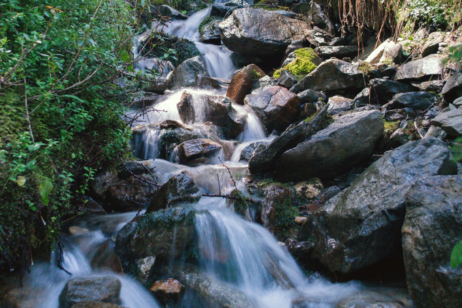 Nikon D5300 sample photo. Mountain, alpine, mountain stream photography