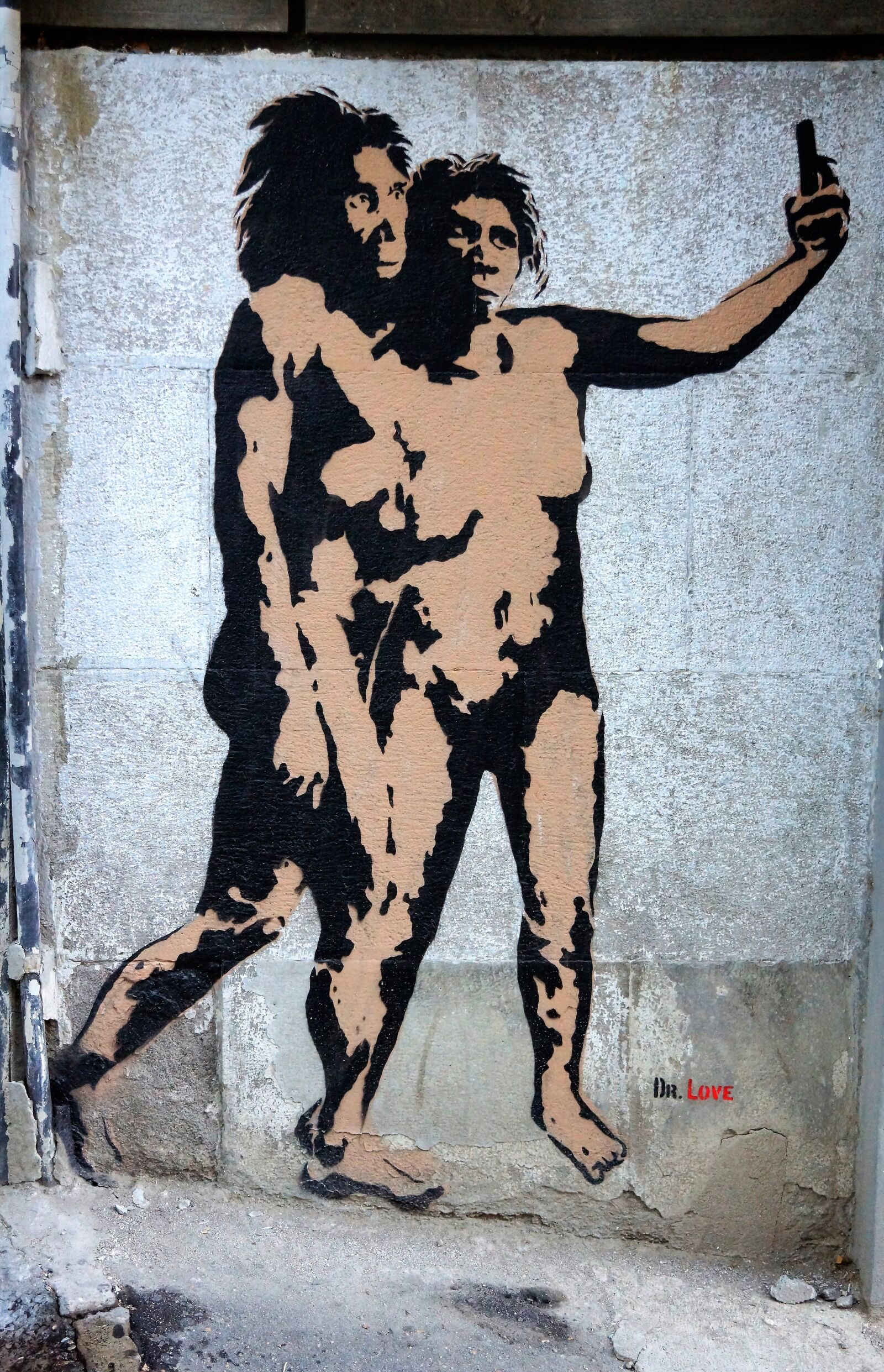 Sony Alpha NEX-7 sample photo. Graffiti, wall painting, selfie photography