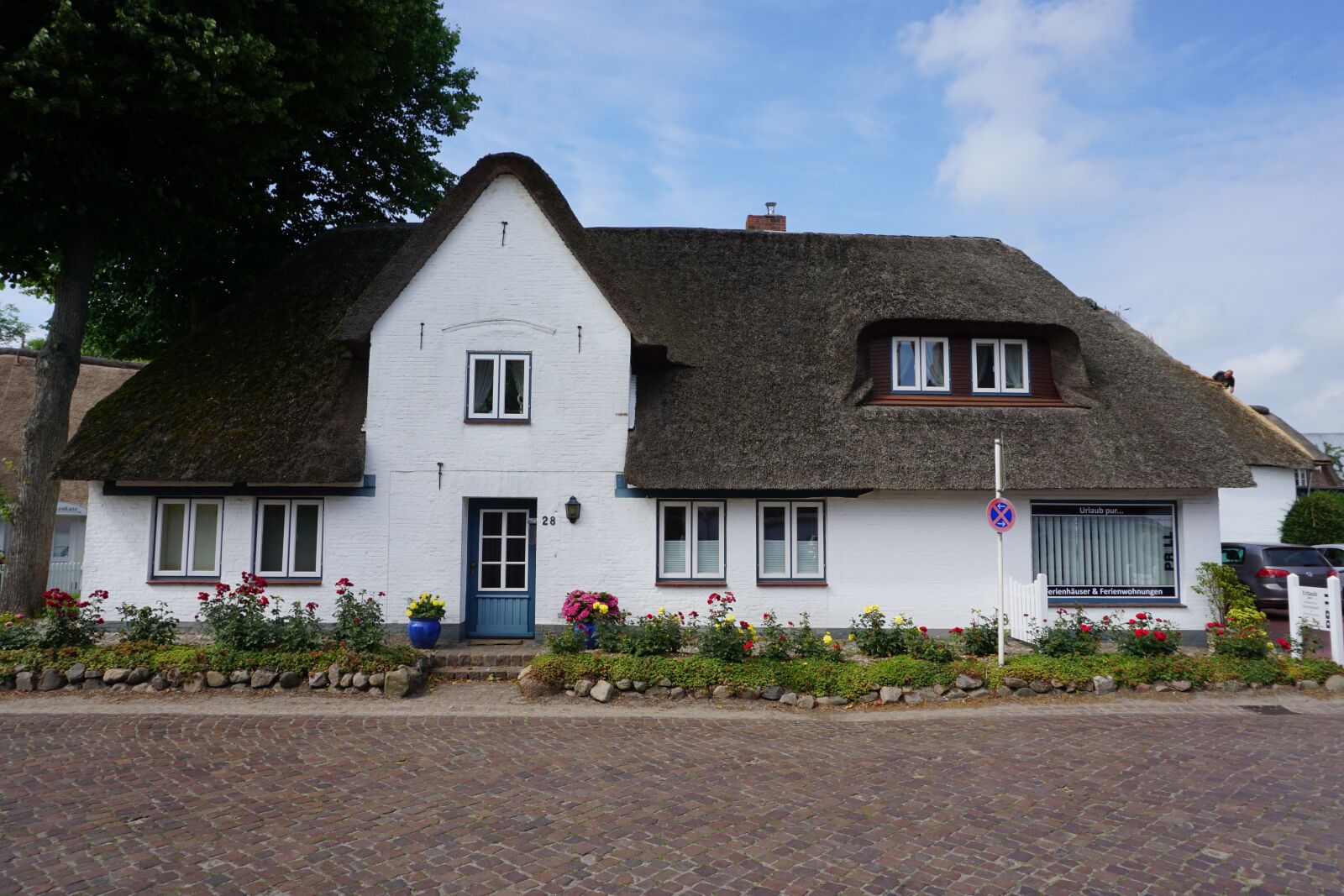 Sony a6000 sample photo. Friesland, f hr, thatched photography
