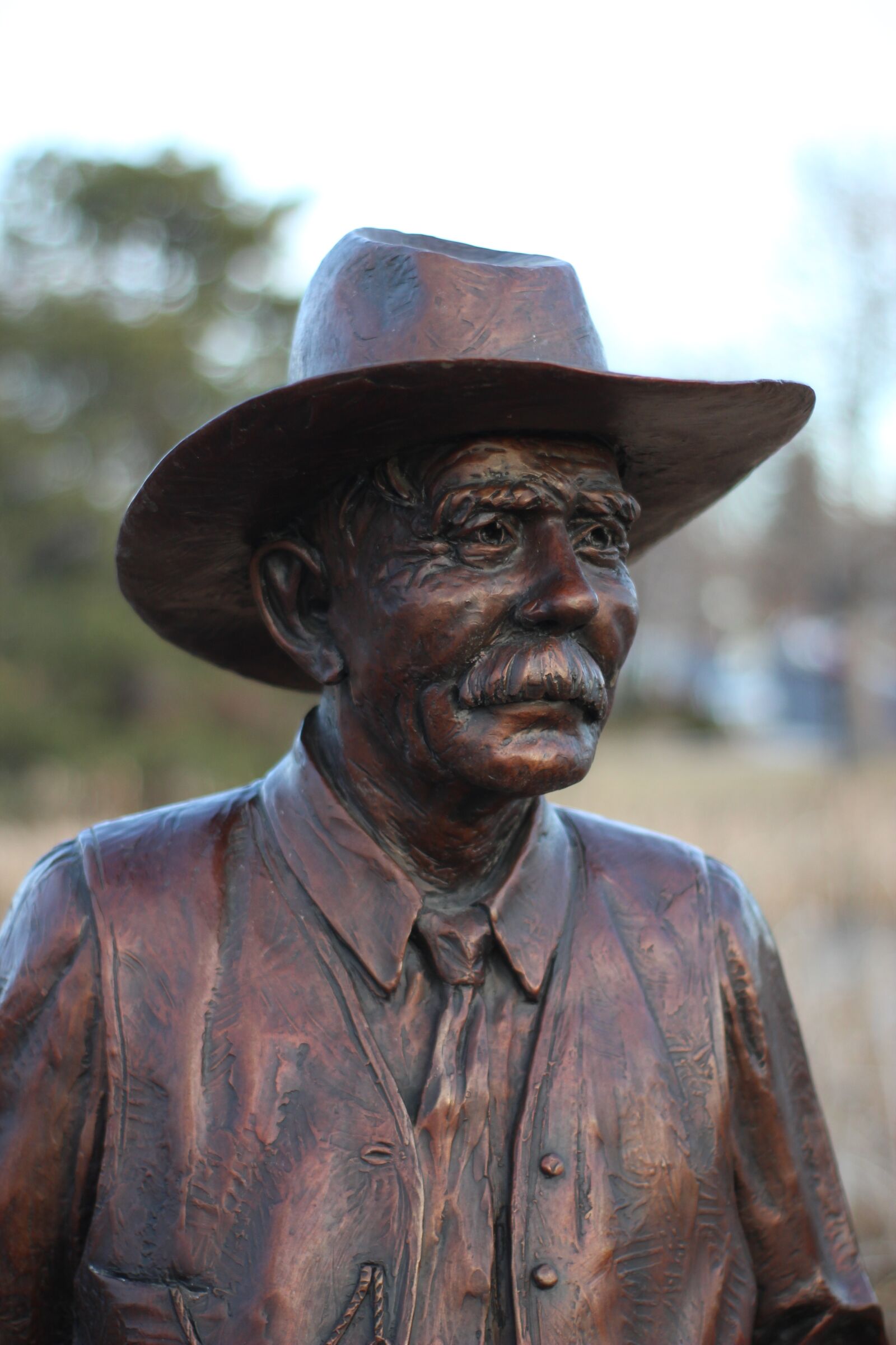 Canon EOS 1300D (EOS Rebel T6 / EOS Kiss X80) sample photo. Statue, old man, bronze photography