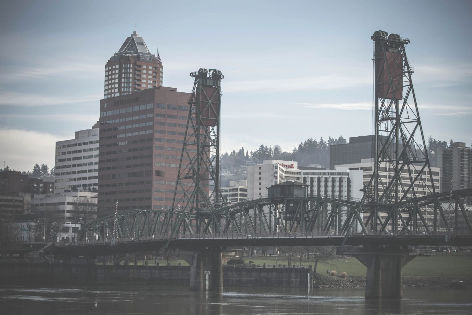 Nikon D5200 sample photo. Downtown, water, architecture, bridge photography