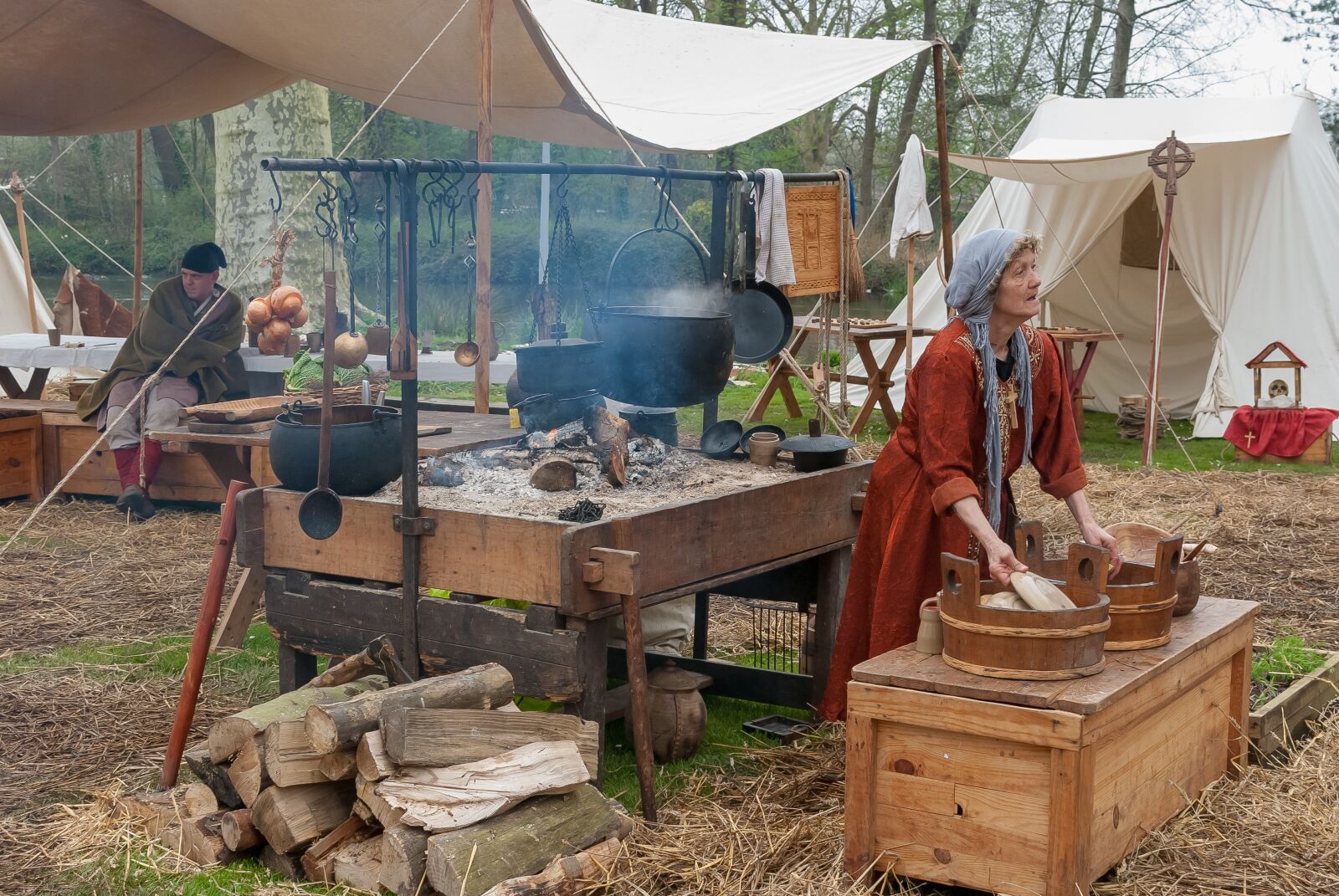 Nikon D80 sample photo. Festival, medieval, medieval door photography