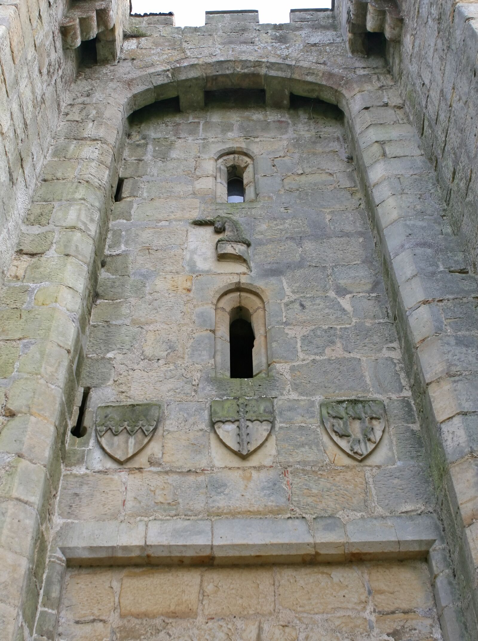 Canon EOS 30D sample photo. Battlements, blue, britain photography