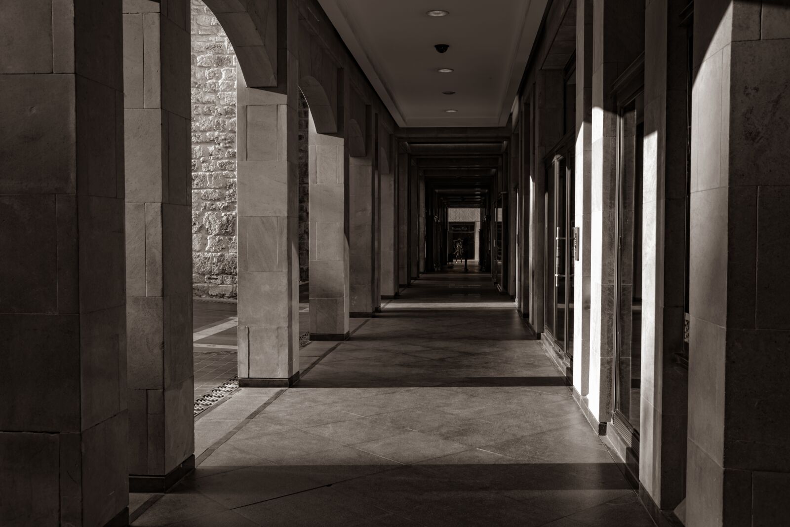 Pentax K-1 Mark II sample photo. Passage, corridor, pedestrian photography