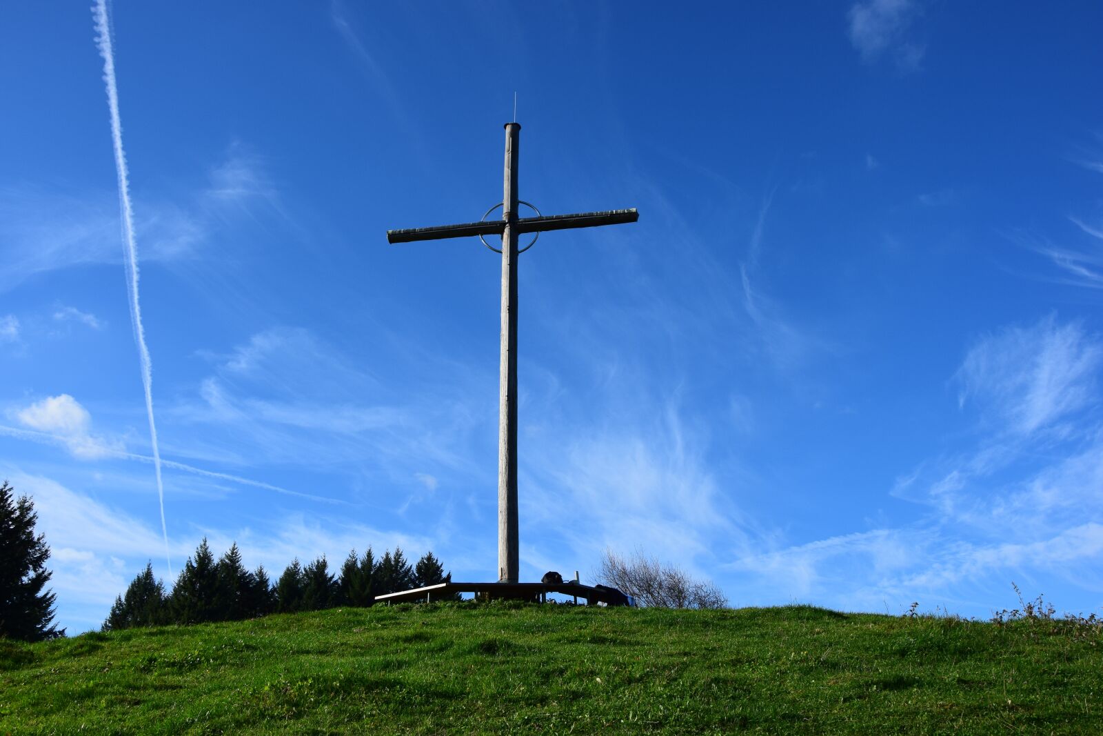 Nikon D5300 sample photo. Cross, summit cross, mountain photography