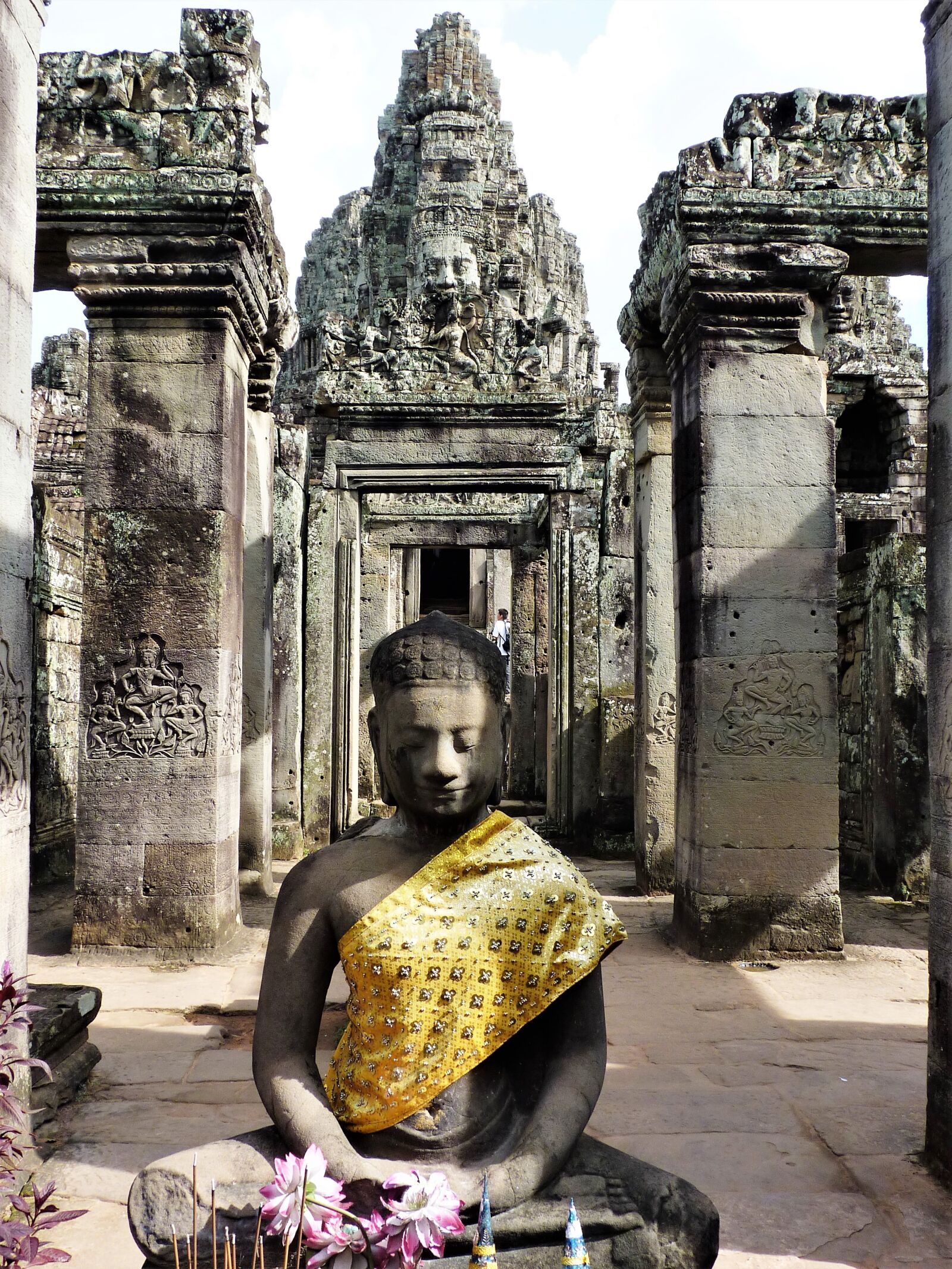 Panasonic Lumix DMC-FZ35 (Lumix DMC-FZ38) sample photo. Angkor, temple, buddha photography