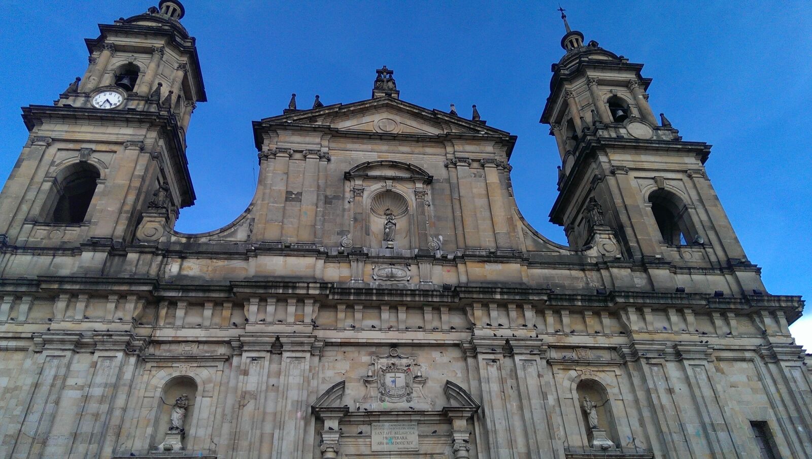 HTC ONE sample photo. Bogota, cathedral, colobia photography