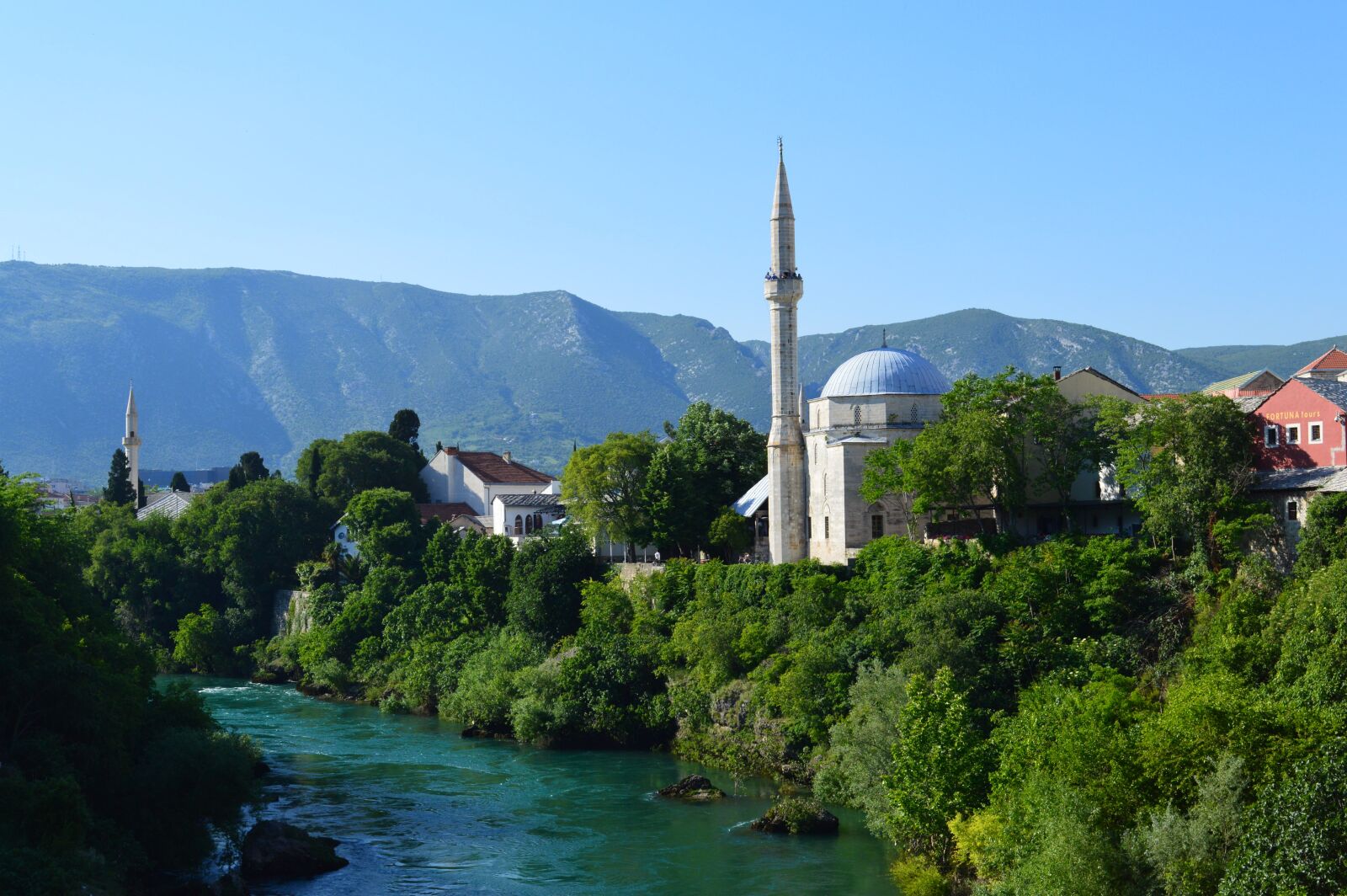 Nikon D3200 sample photo. Bosnia, islam, mosque, mostar photography