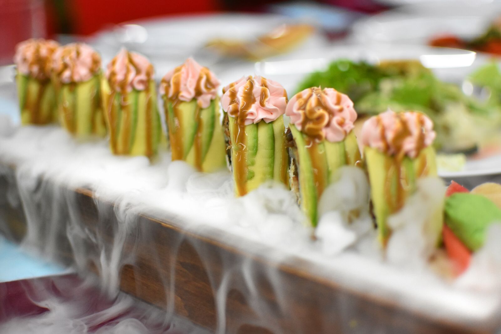 Nikon D3400 sample photo. Japan, food, rolls photography