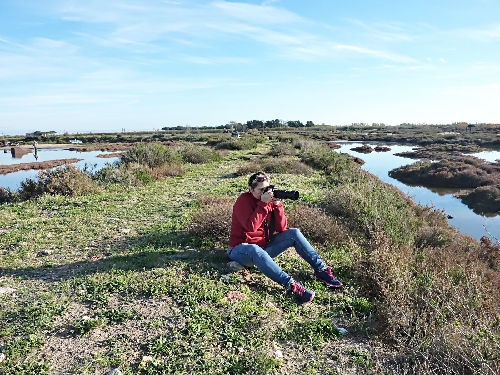Panasonic DMC-TZ7 sample photo. Landscape, green, camargue photography
