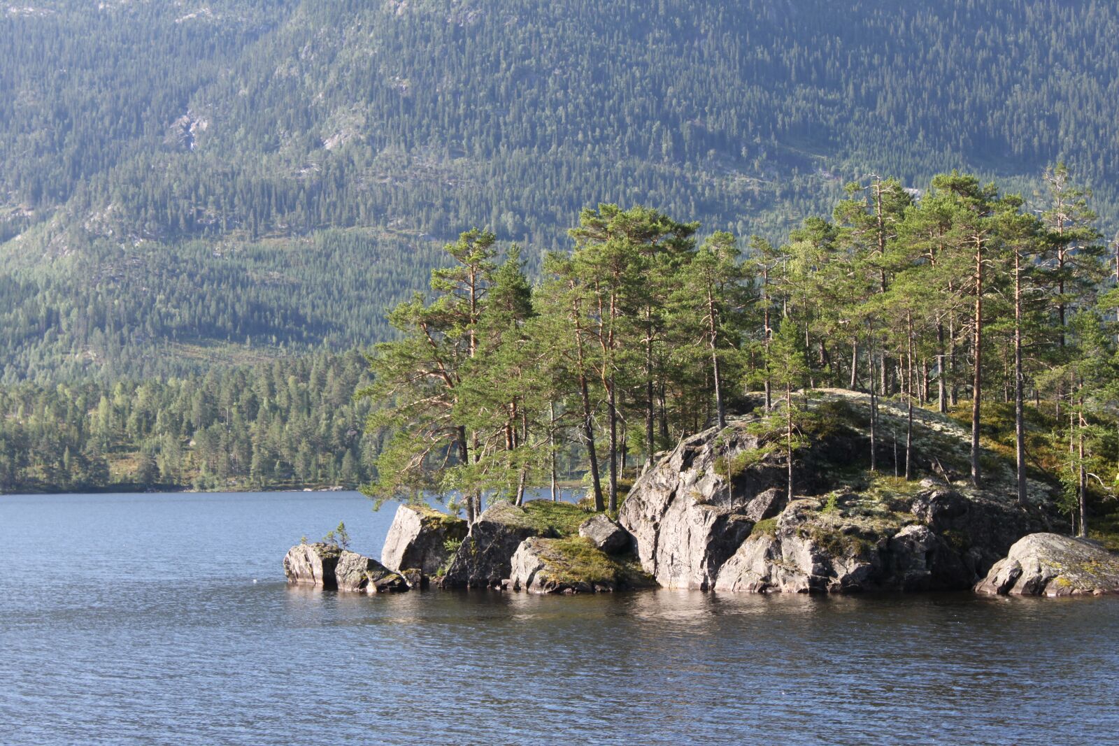 Canon EOS 500D (EOS Rebel T1i / EOS Kiss X3) sample photo. Lake, island, norway photography