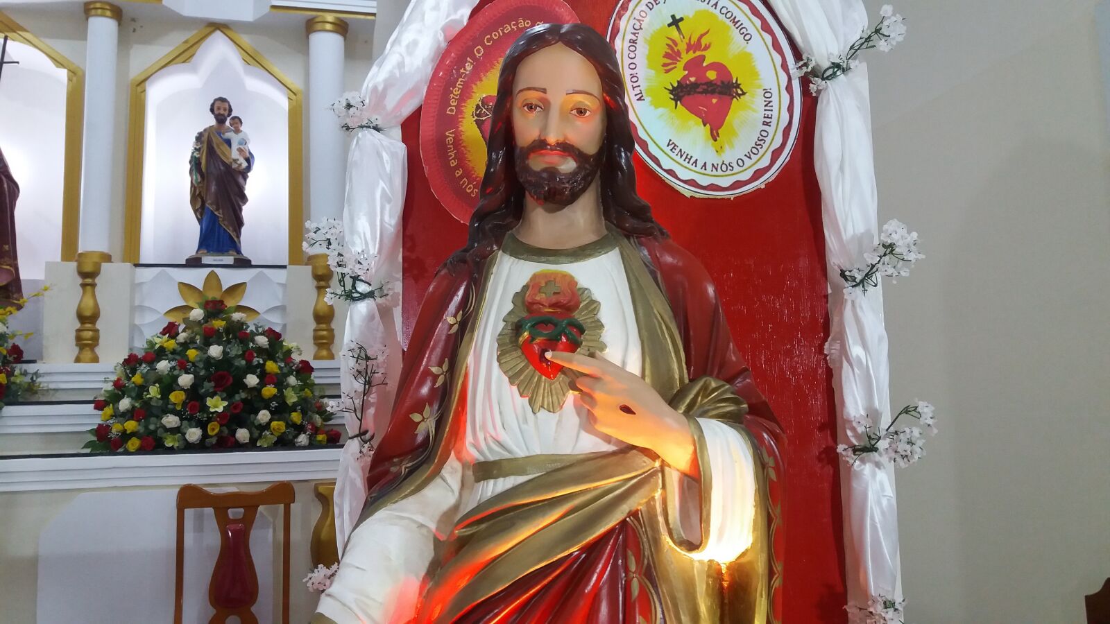 Samsung Galaxy J5 sample photo. Jesus's holy heart, church photography