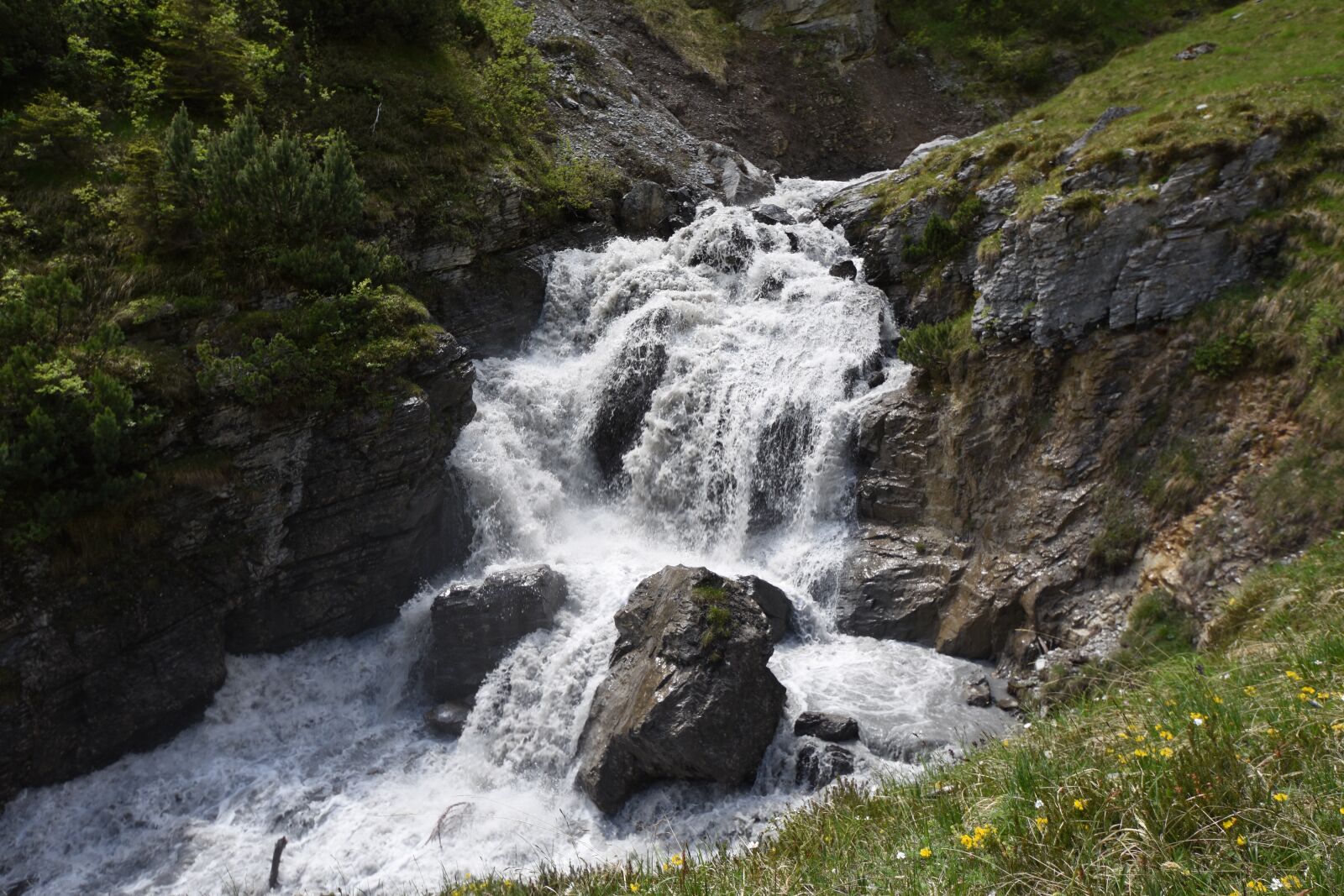 Nikon D7200 sample photo. Waterfall, water, river photography
