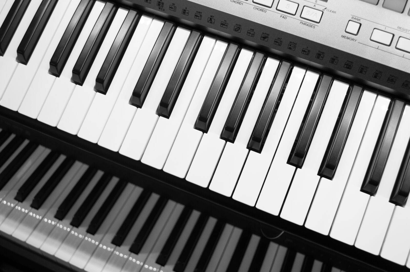 Nikon D3200 sample photo. Notes, music, piano, keyboard photography