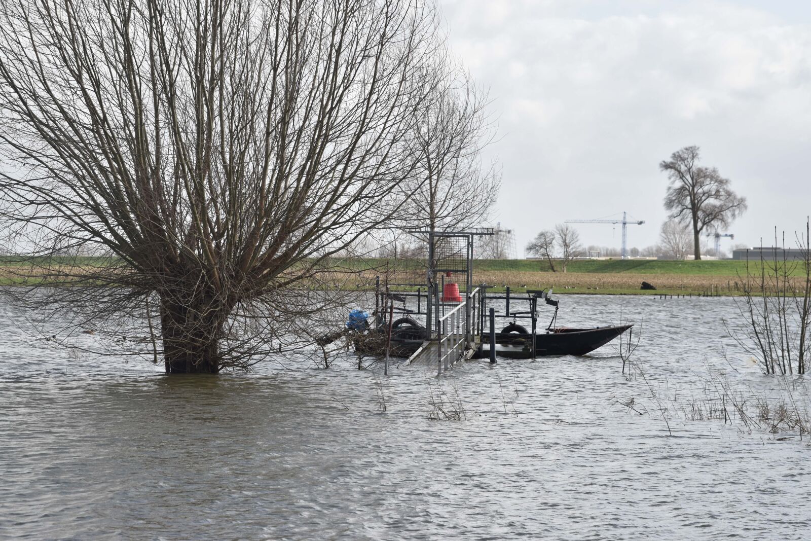 Nikon D5500 sample photo. High water, river, flood photography