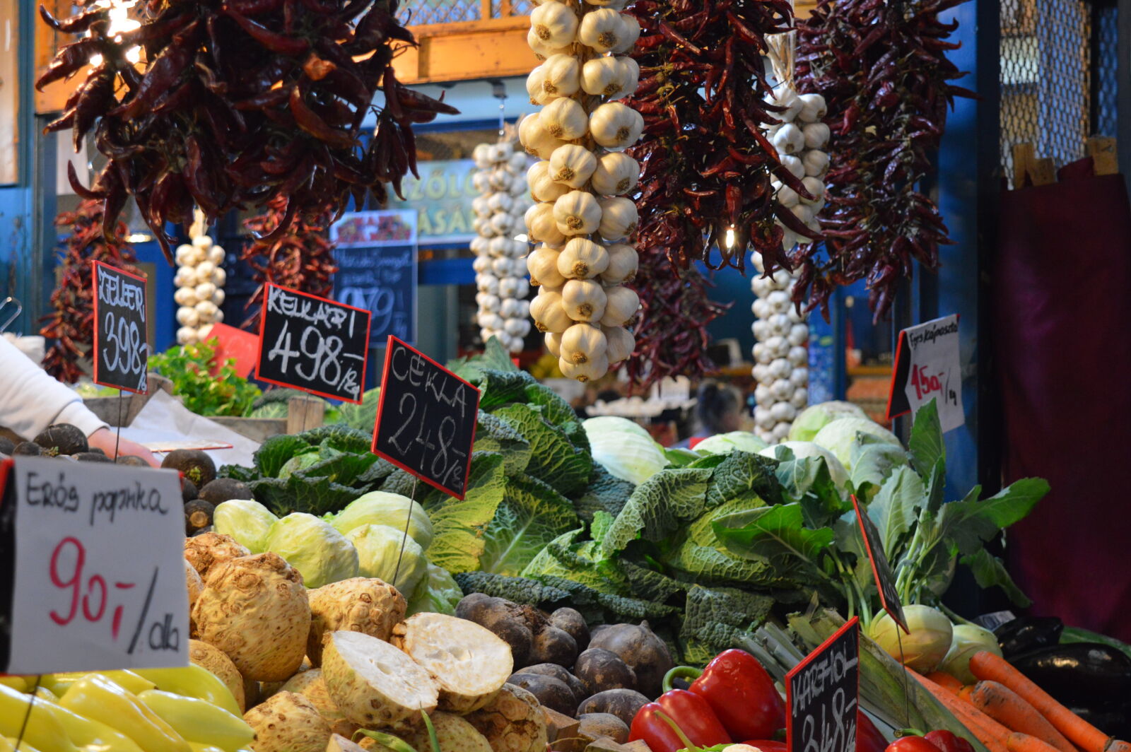 Nikon D3200 sample photo. Budapest, fruits, market, vegetables photography